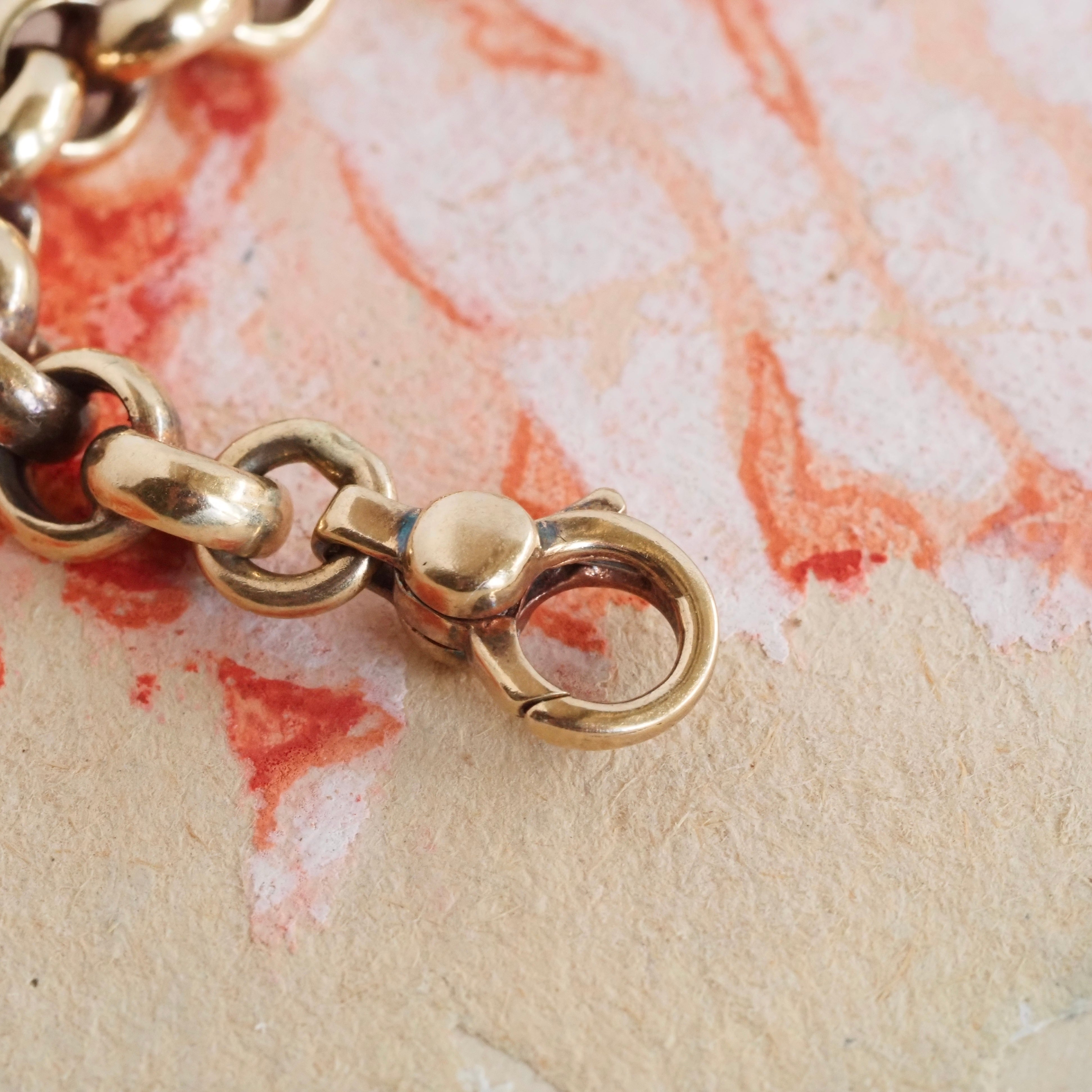 Vintage 14k Gold Rolo Bracelet