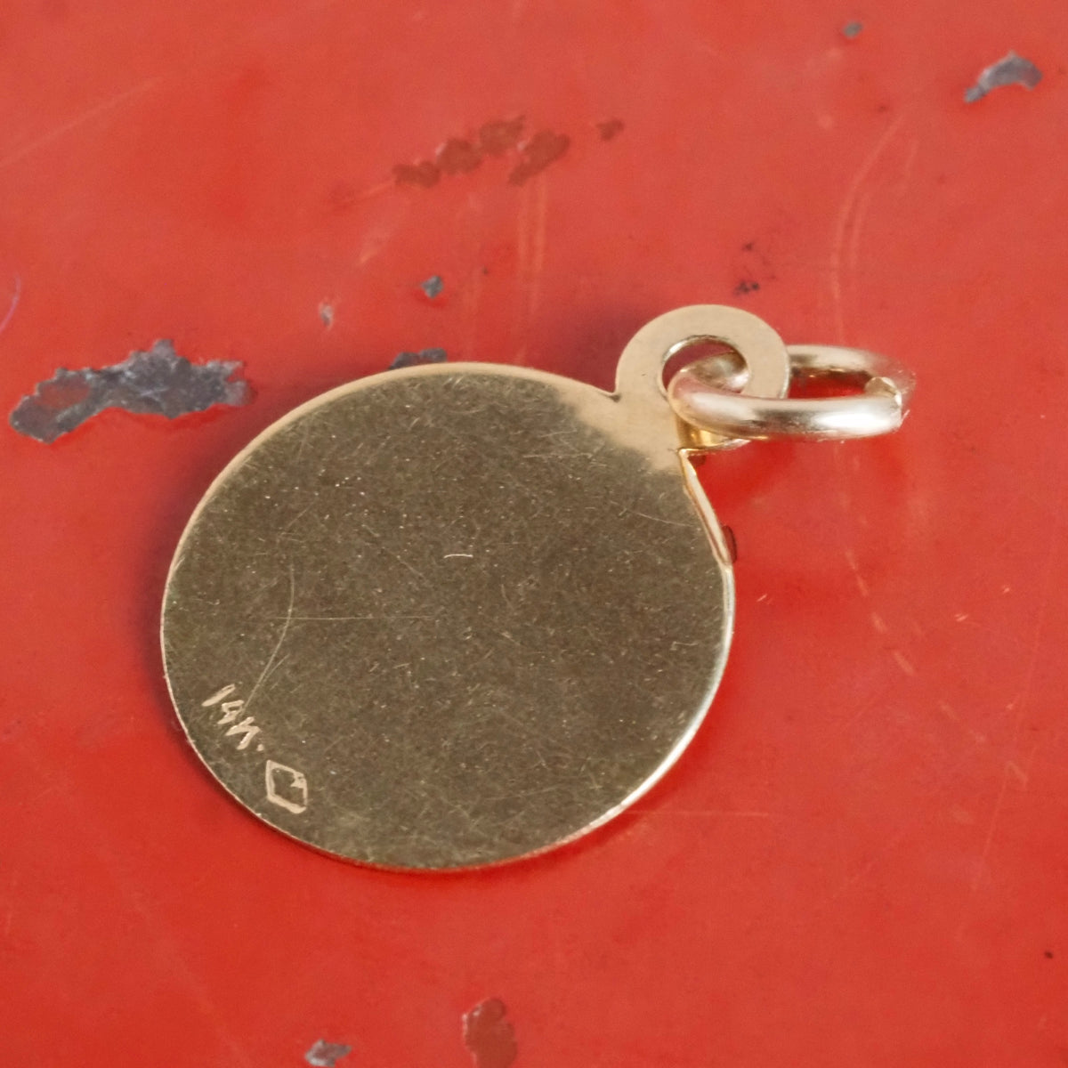 Vintage Pisces 14k Gold Charm