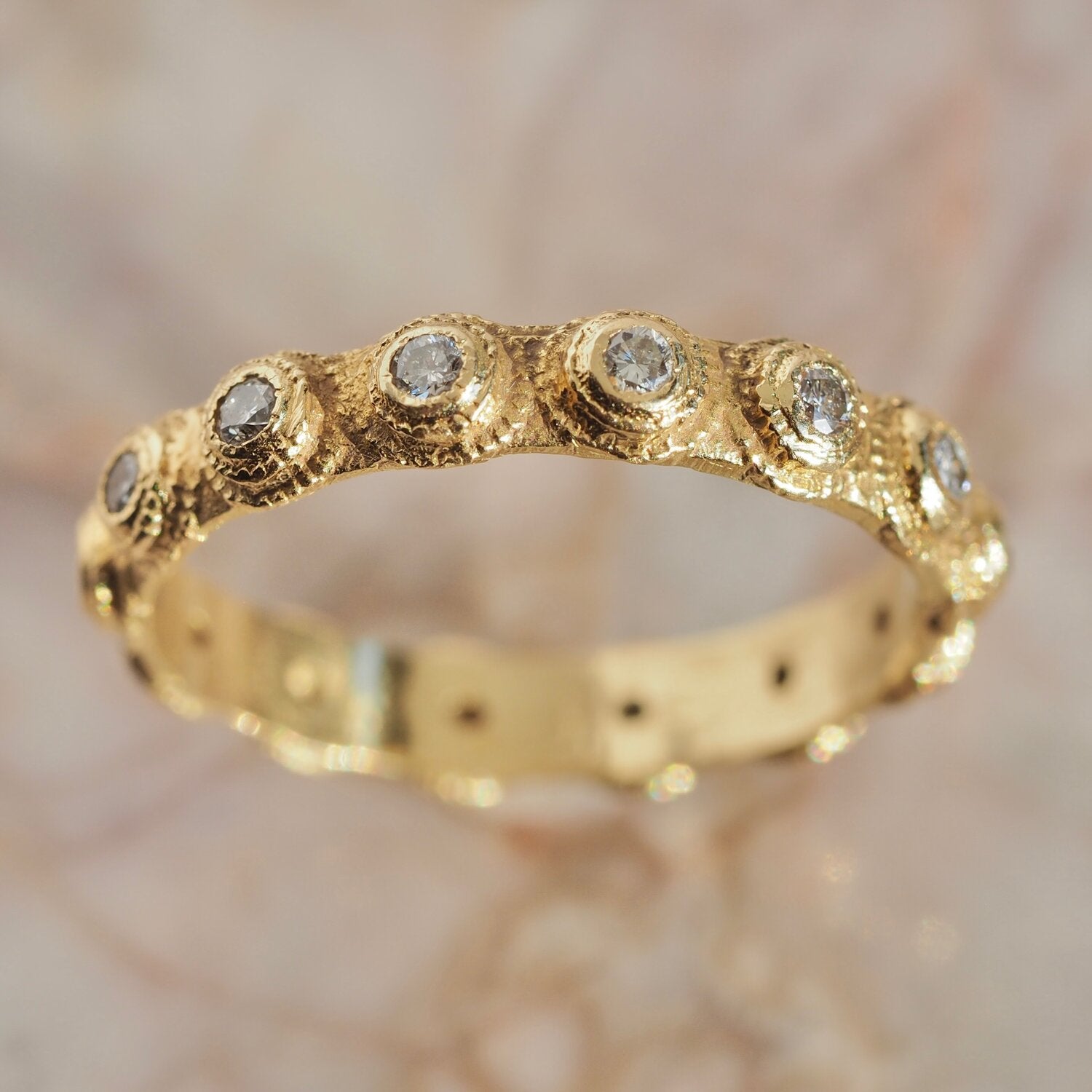 18k Gold Diamond Eternity Band