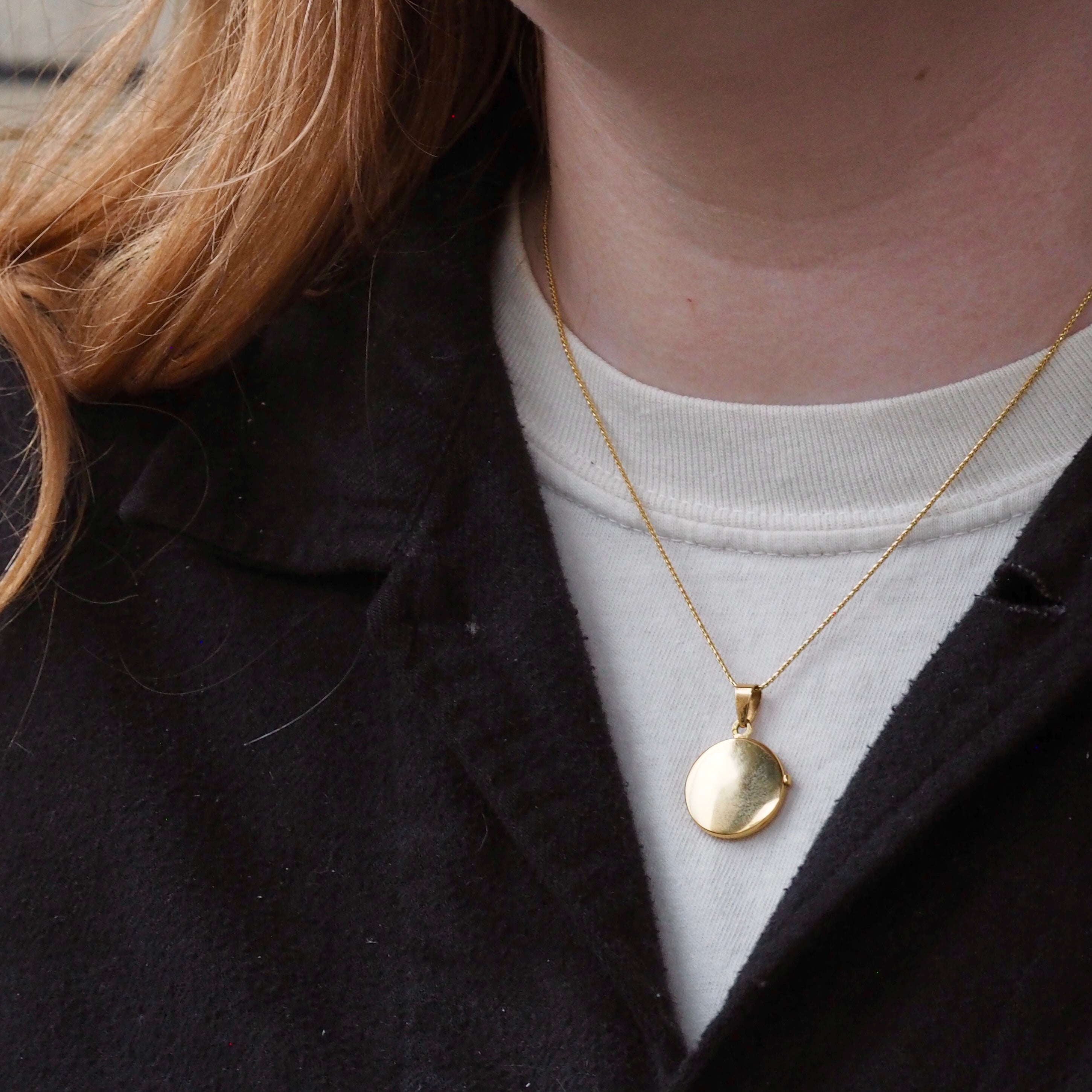 Vintage Portuguese 19k Gold Locket