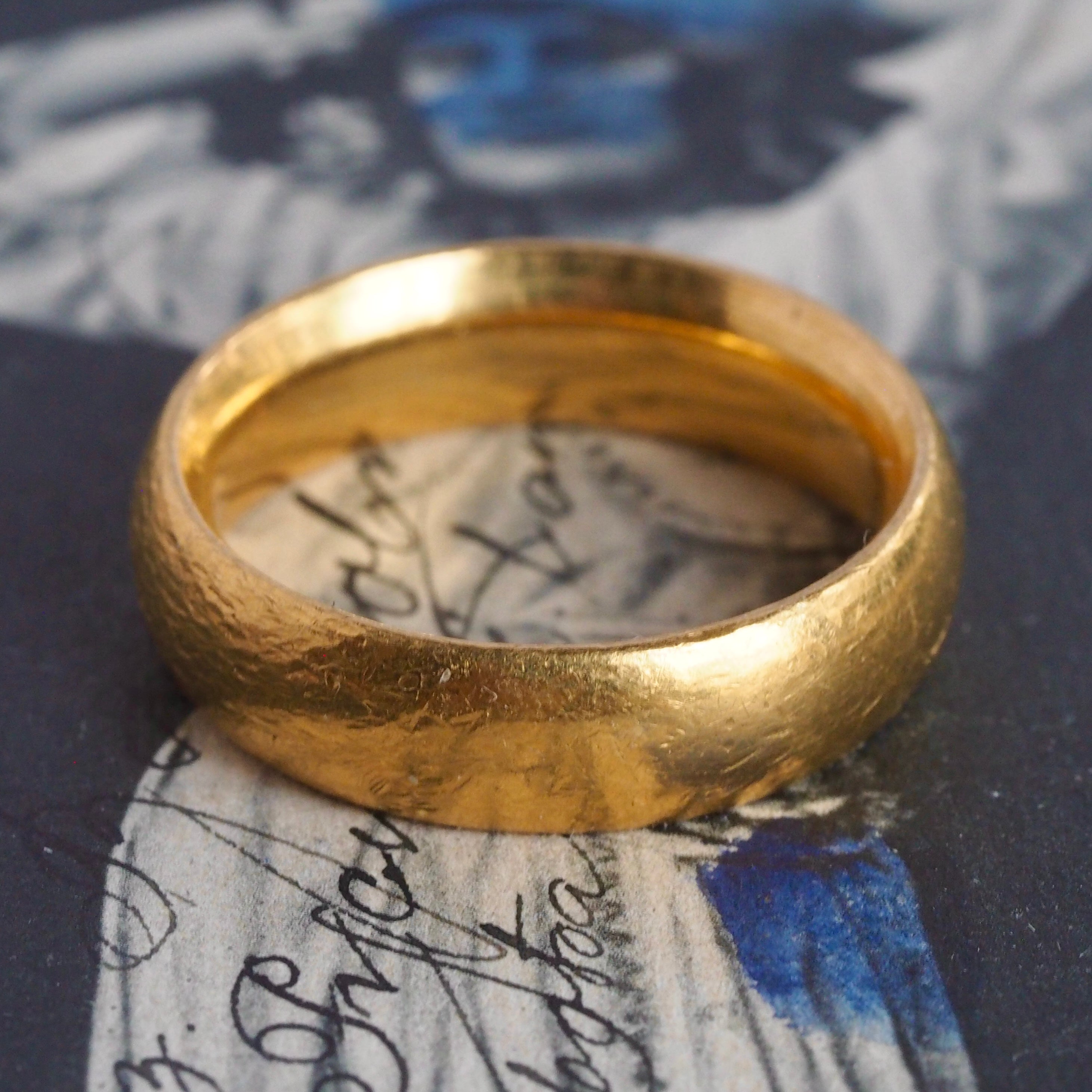 Vintage 24k Gold Band