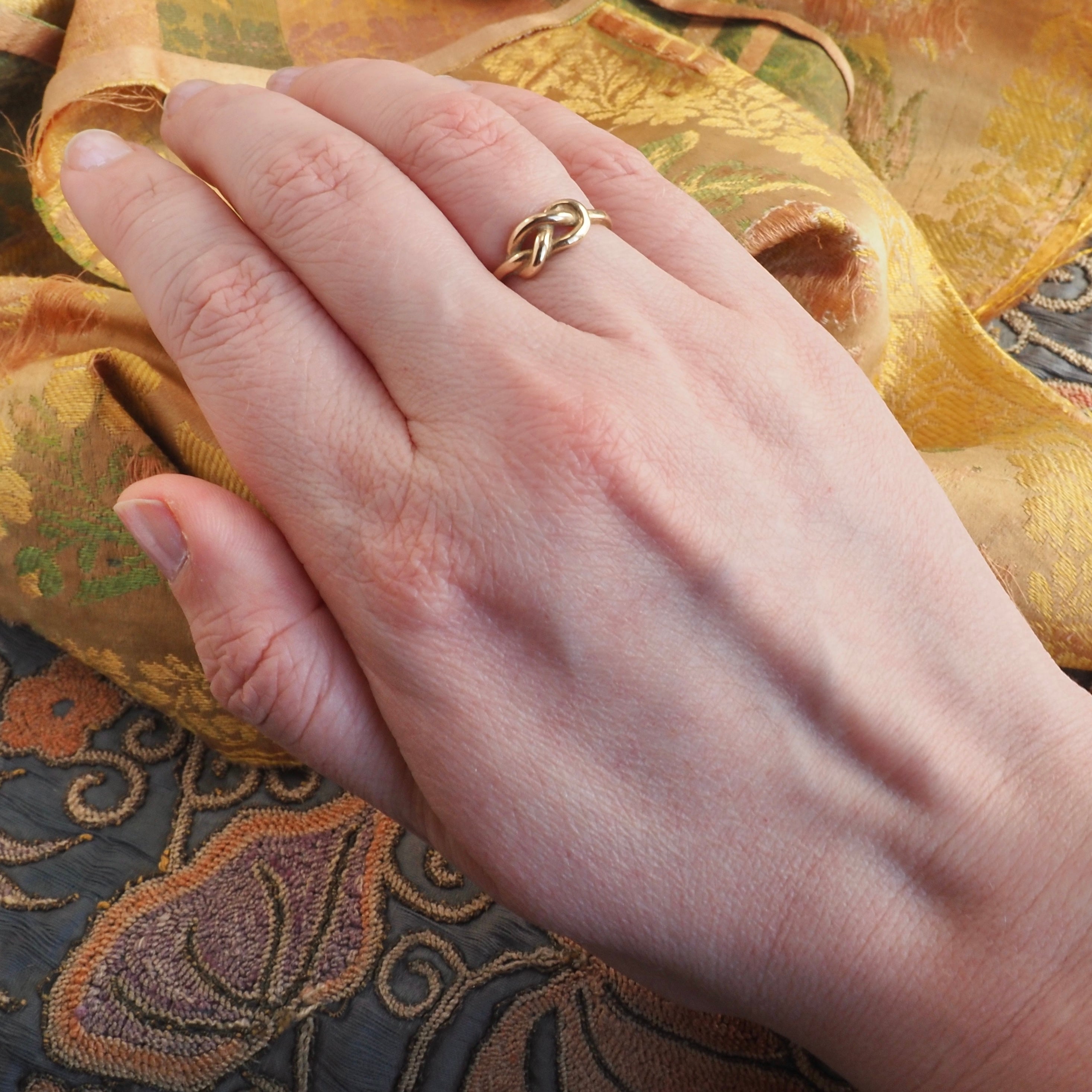 Vintage Knot 10k Gold Ring
