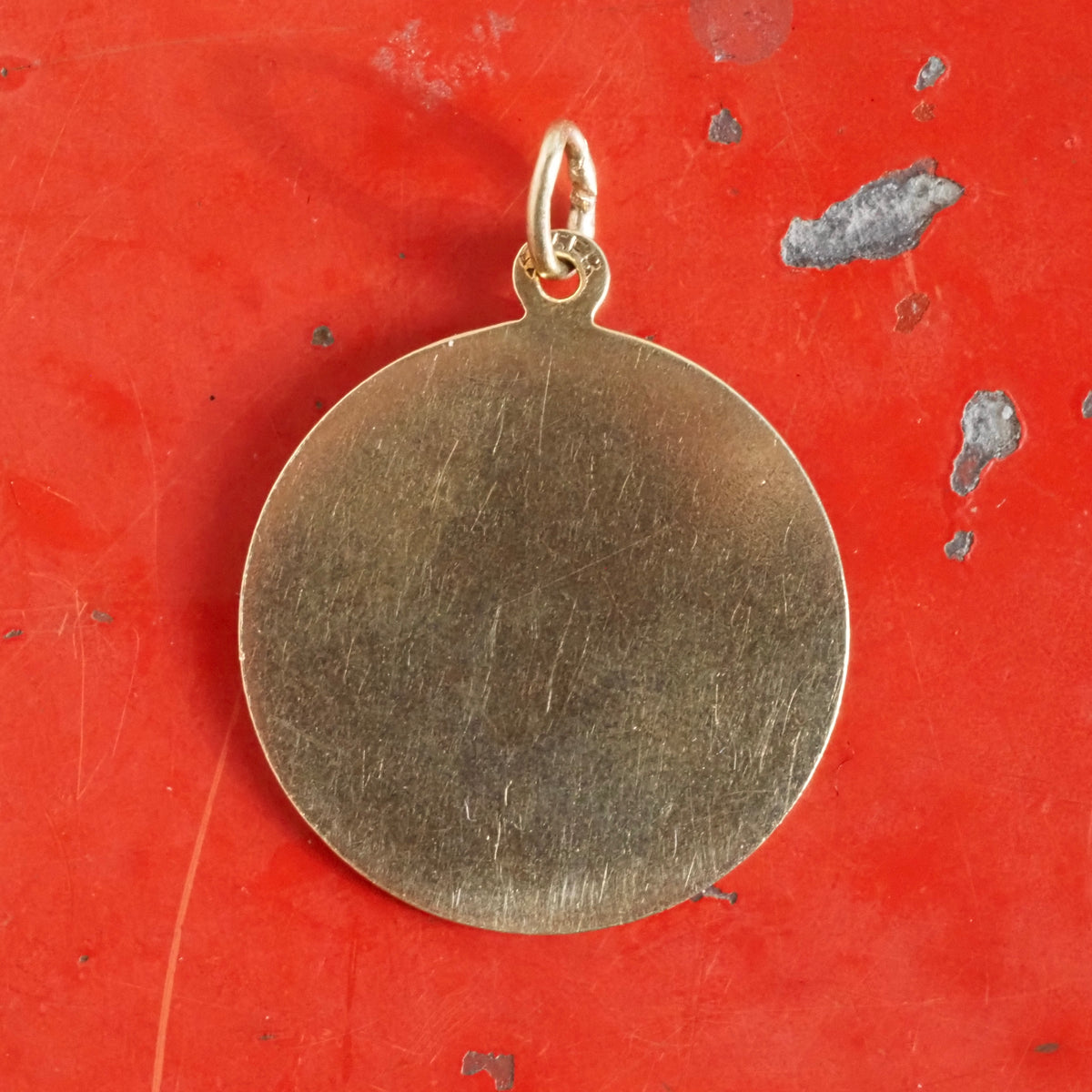 Vintage Radiant Sagittarius 14k Gold Pendant