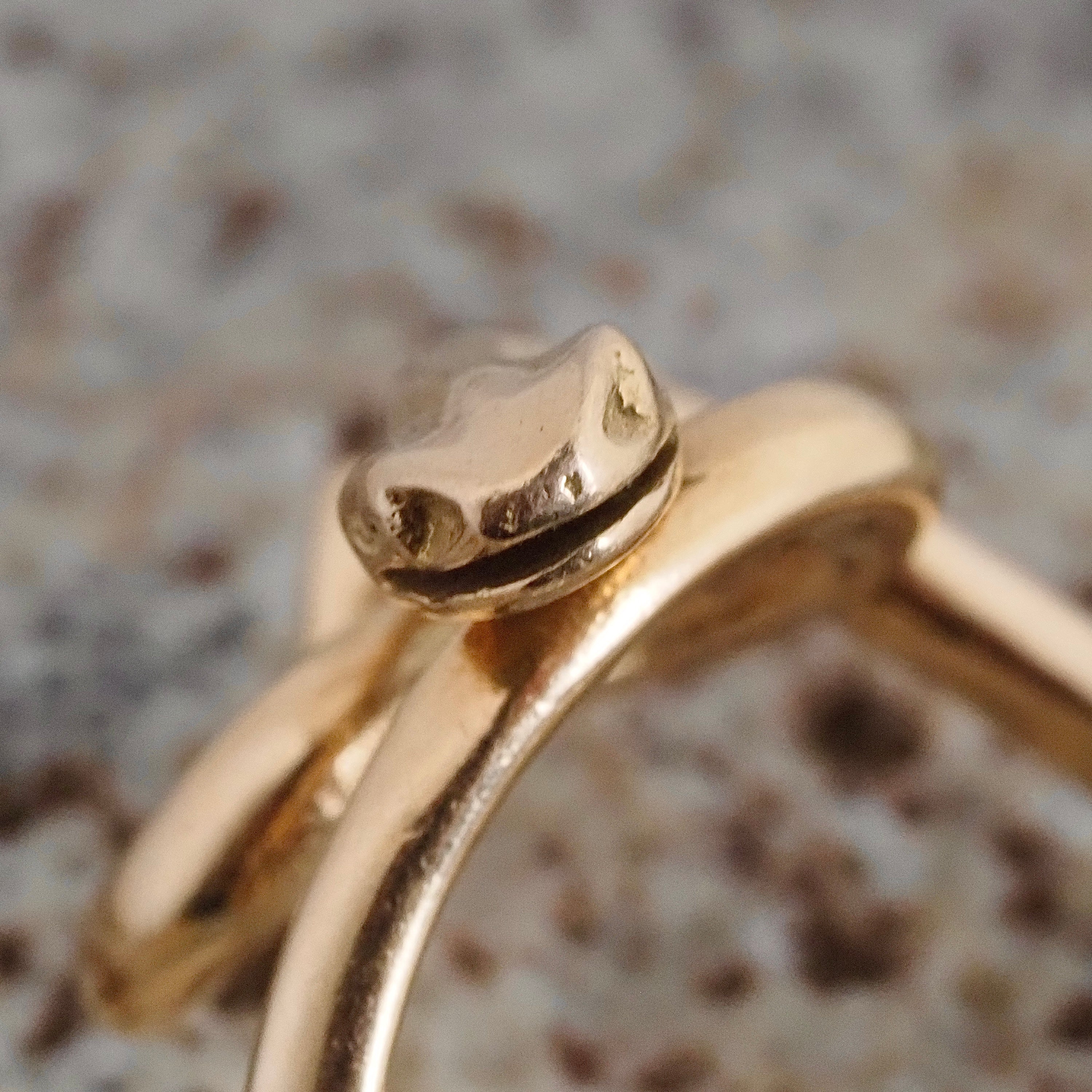 Vintage 14k Gold Snake Ring