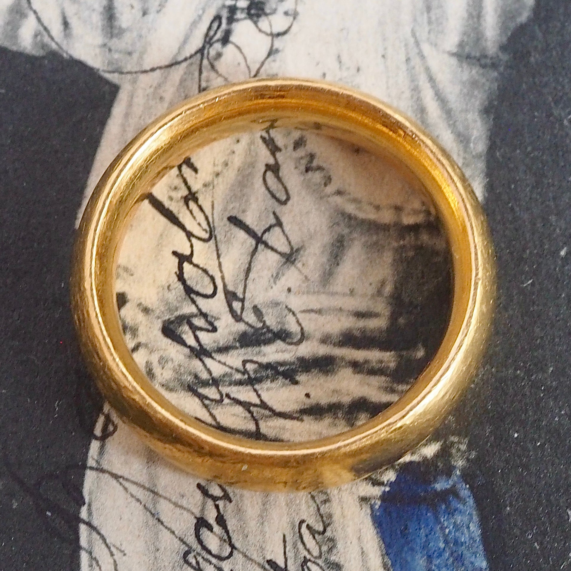 Vintage 24k Gold Band