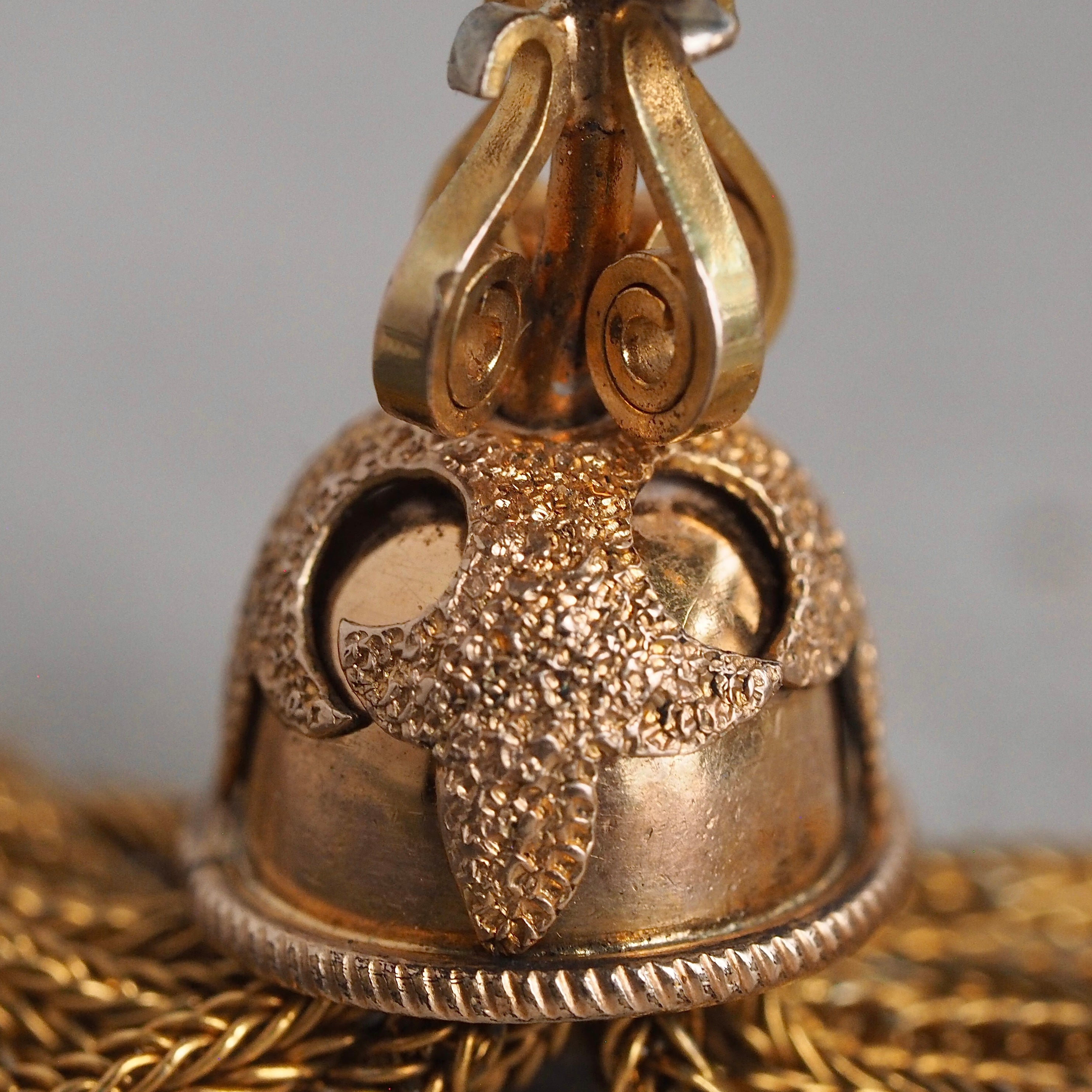 Antique Victorian 14k Gold Tassel With Cap