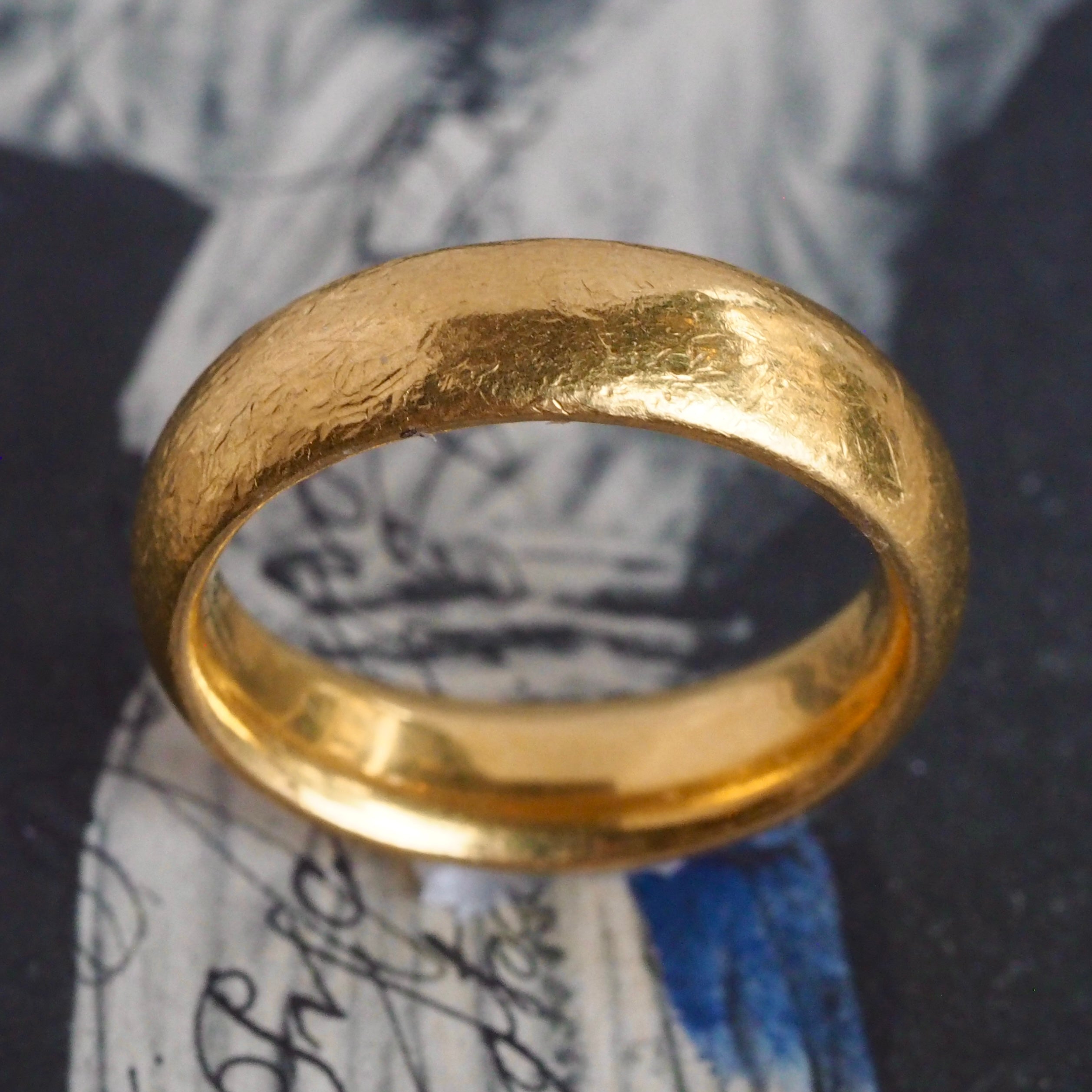 Vintage 24k Gold Band