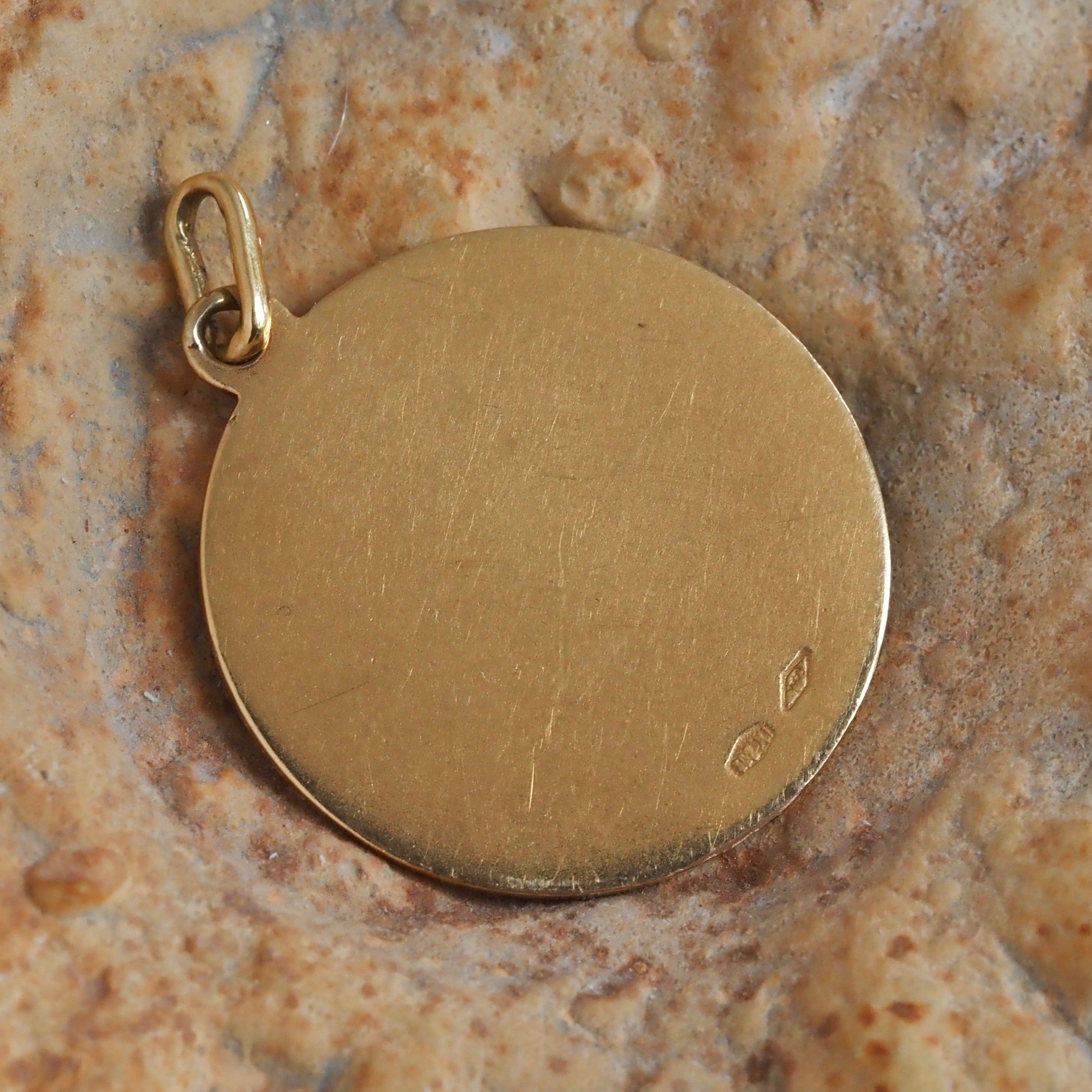 Vintage Italian 18k Gold Scorpio Pendant