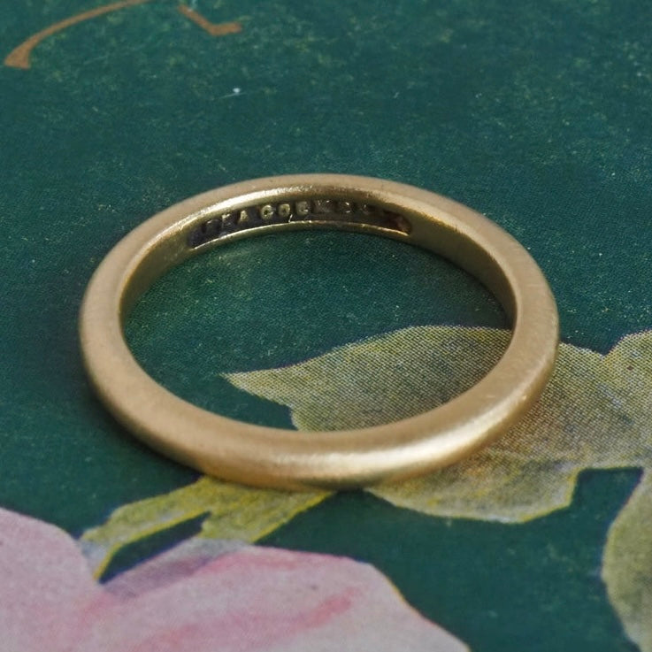Antique 22k Gold Band by Peacock