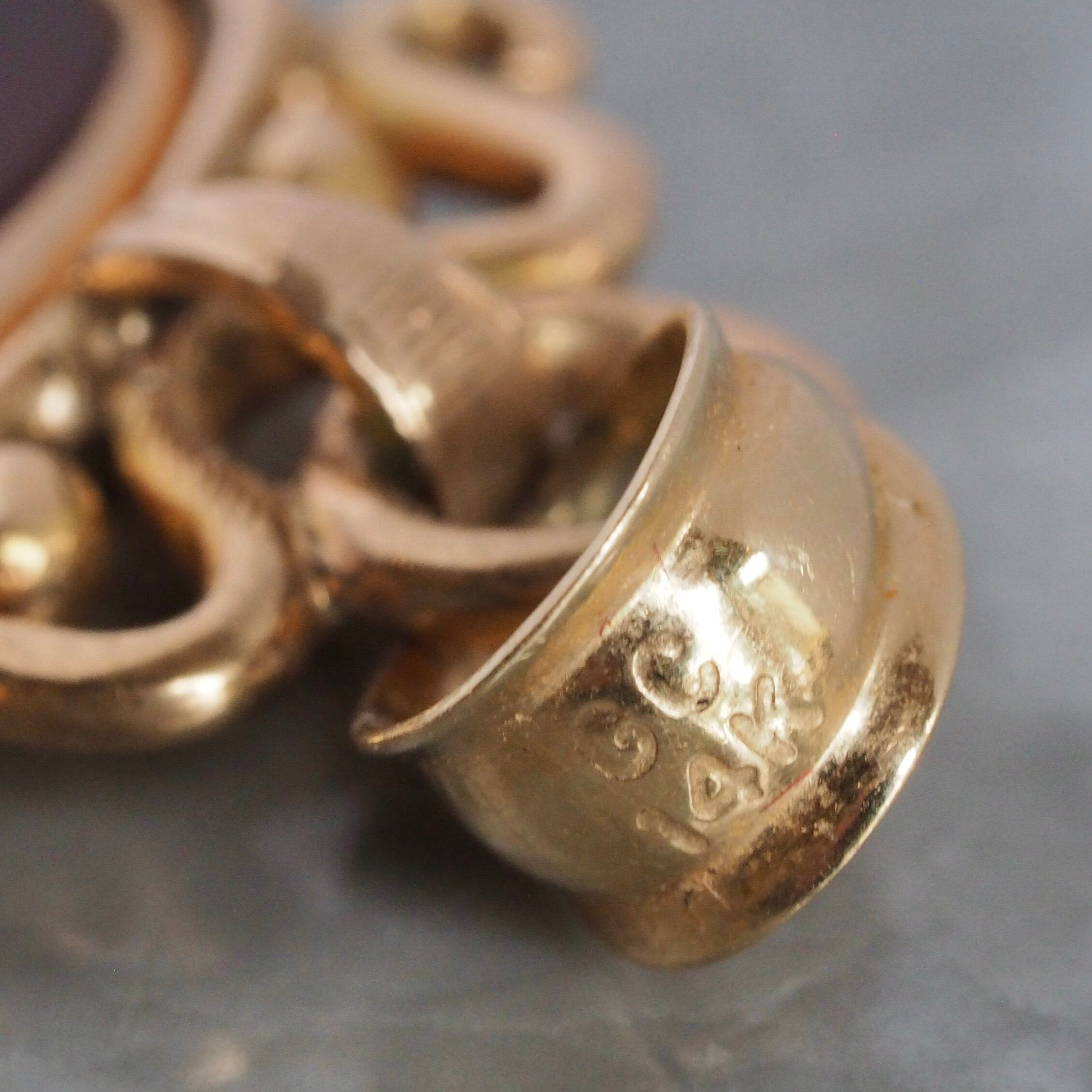Antique Victorian 14k Gold Carnelian Intaglio Swivel Pendant