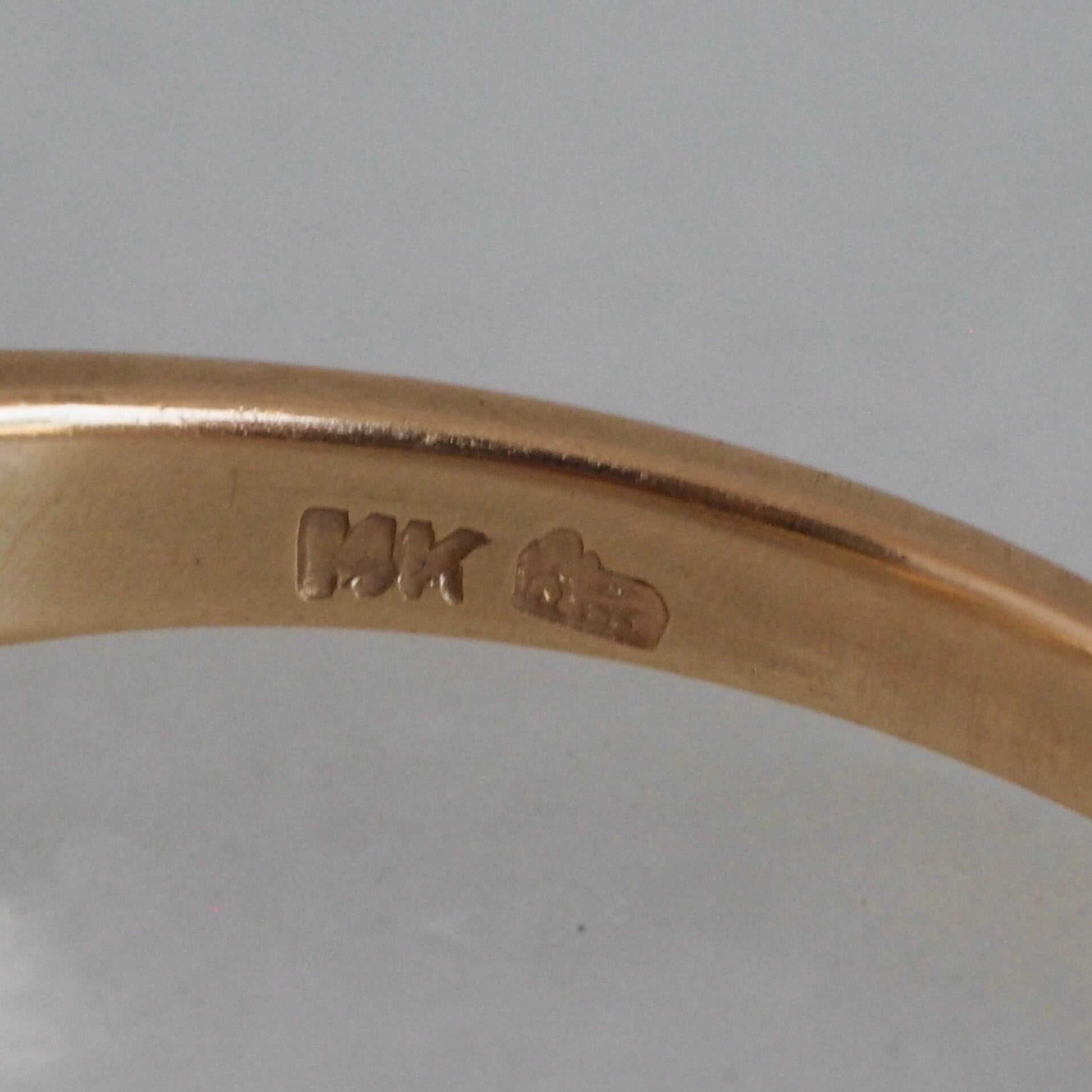 Antique Victorian 14k Gold Four Stone Opal Ring