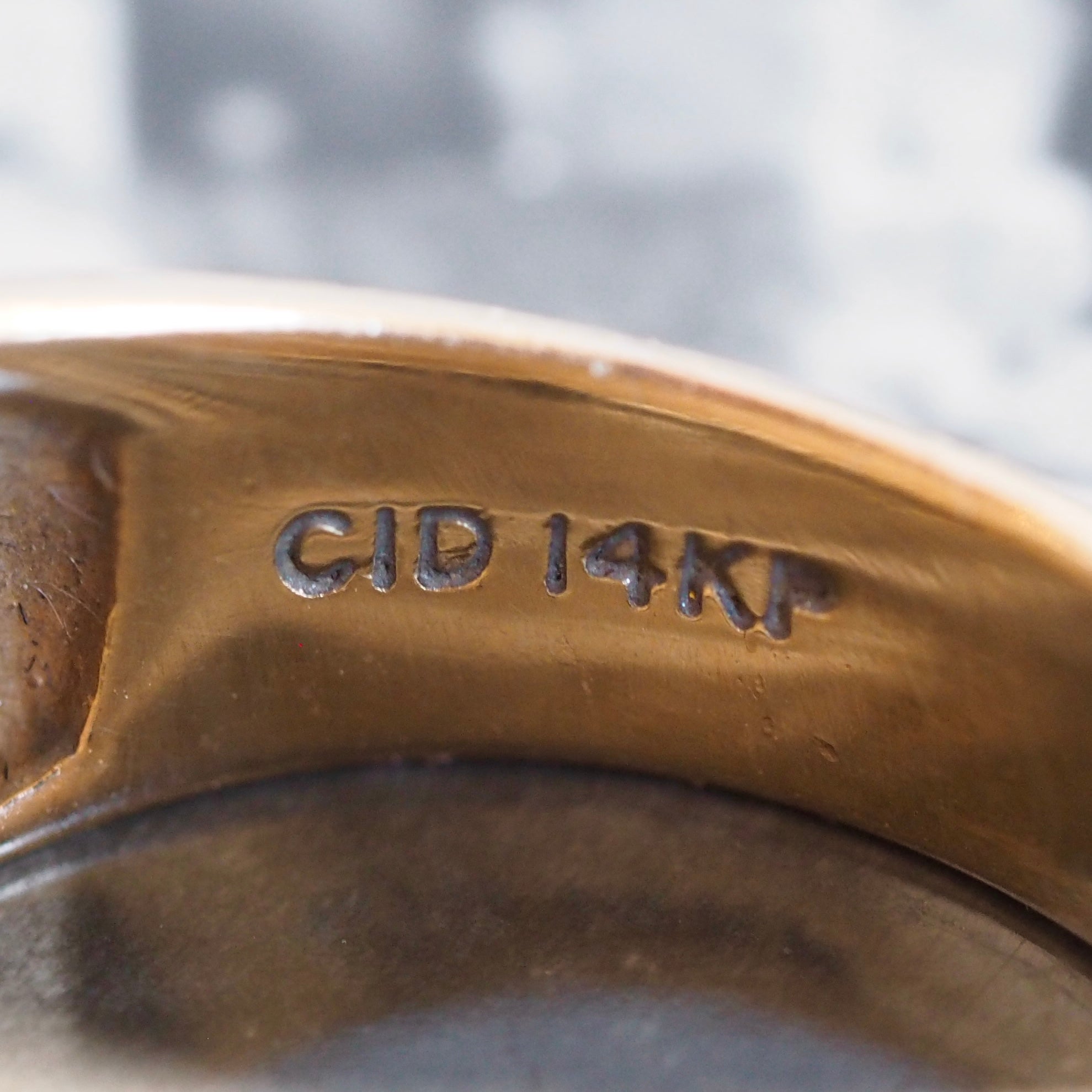 Vintage 14k Gold Shrimp Ring
