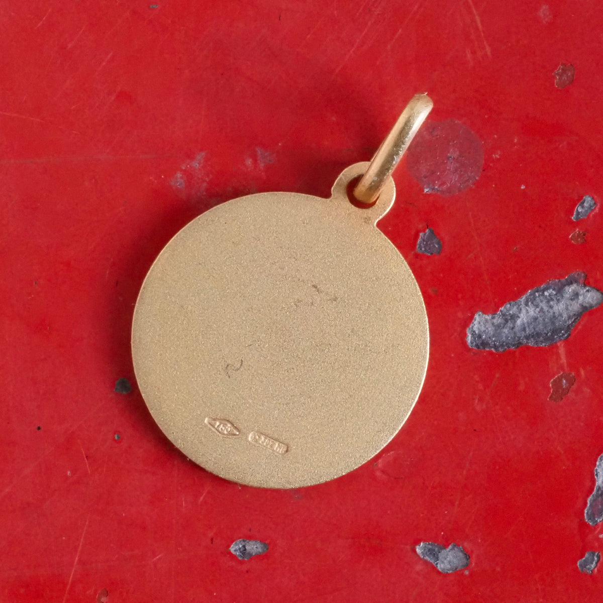 Vintage Italian Gemini 18k Gold Zodiac Charm