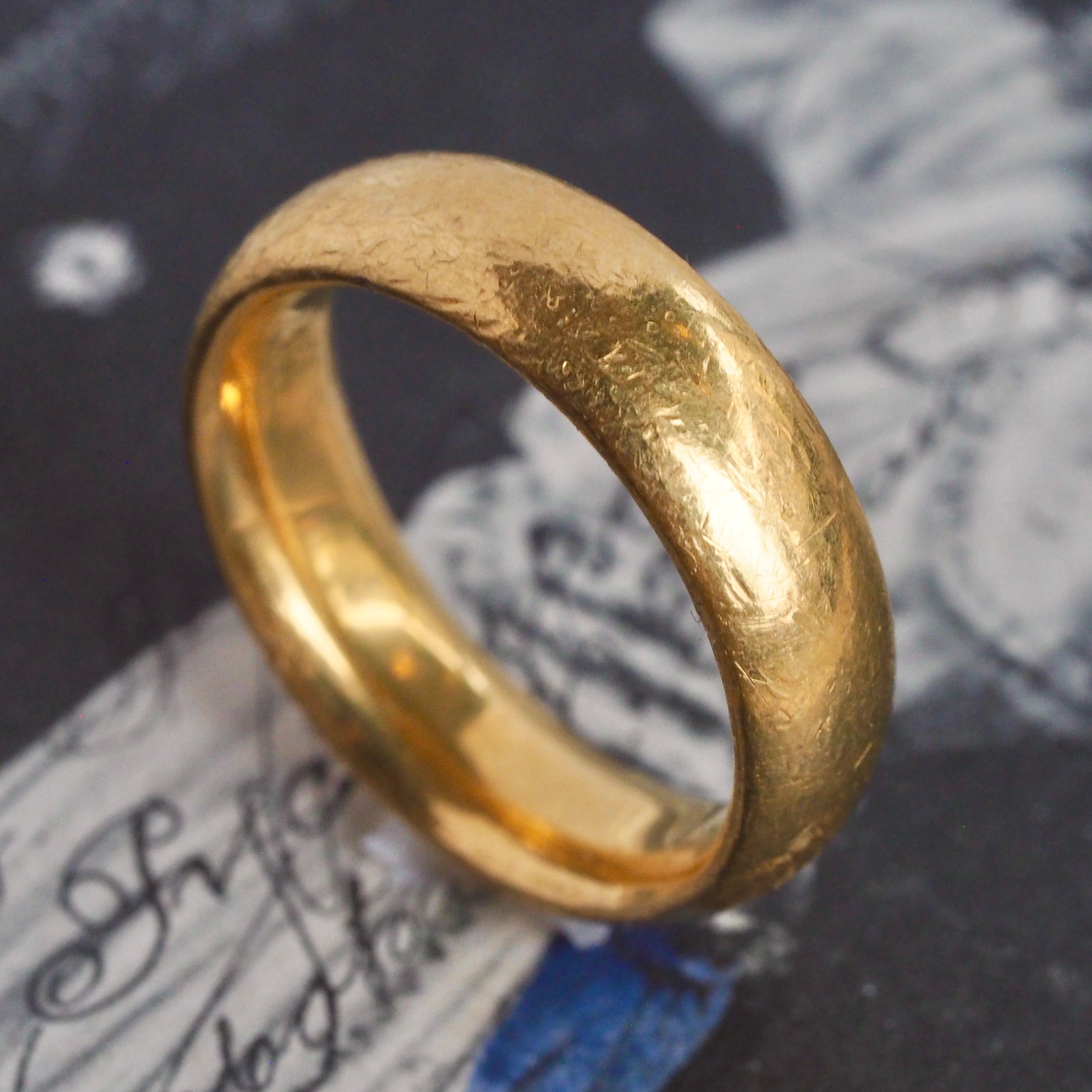 Vintage 24k Gold Band