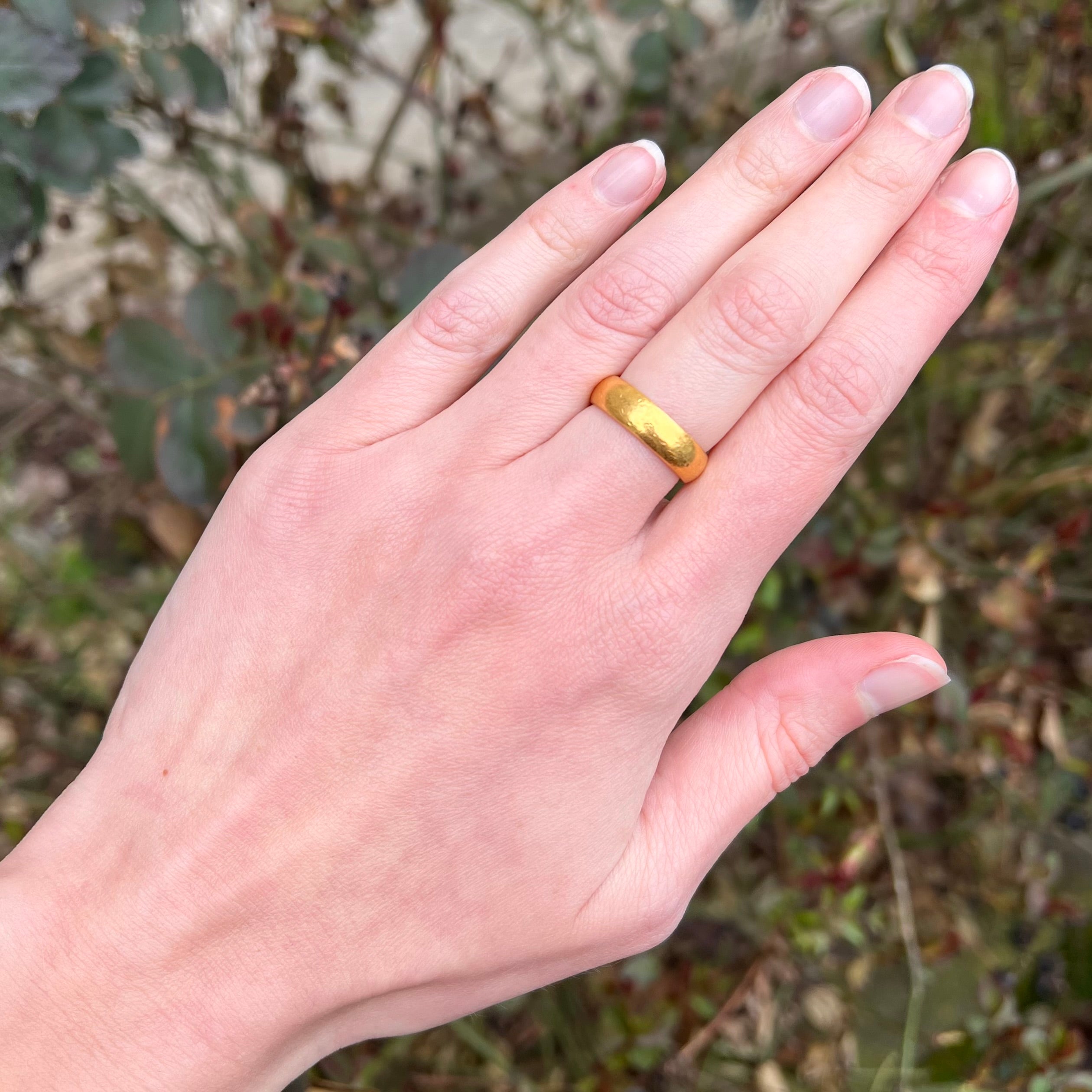 Vintage 24k Gold Band