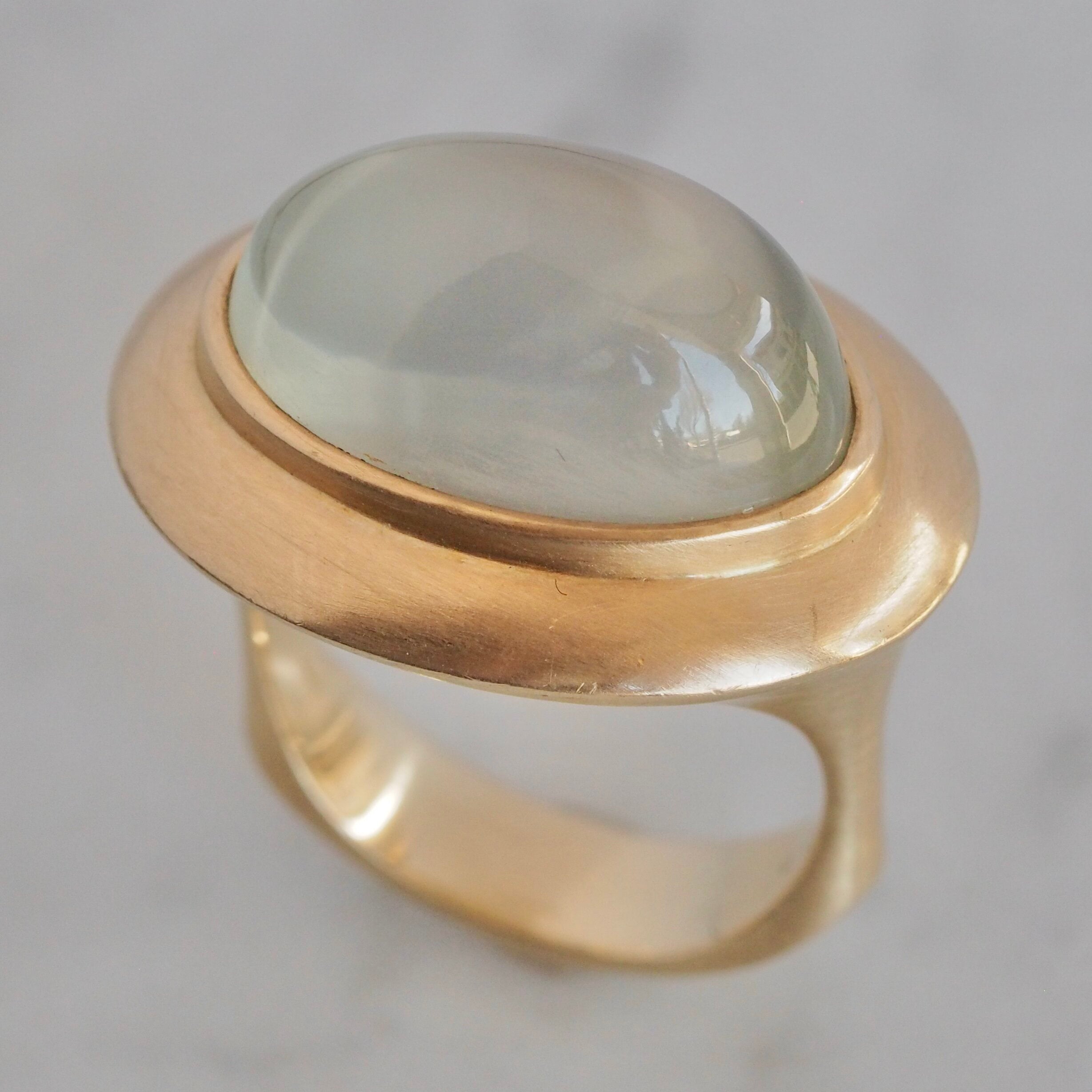 Vintage 14k Gold Moonstone Ring