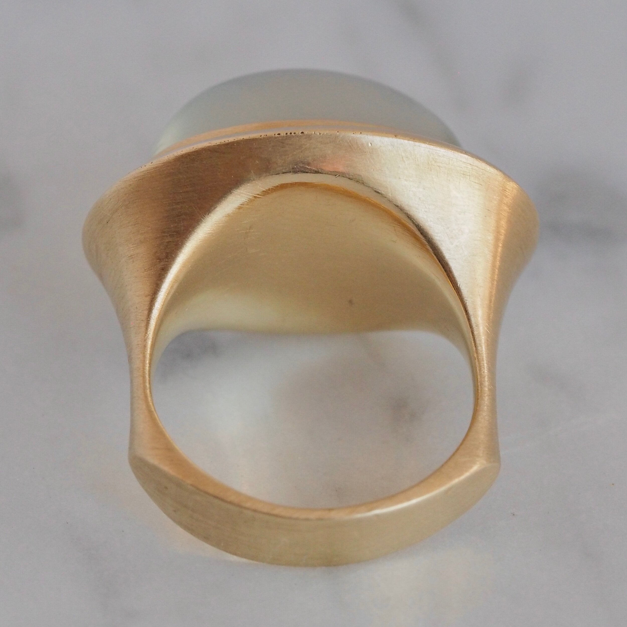 Vintage 14k Gold Moonstone Ring
