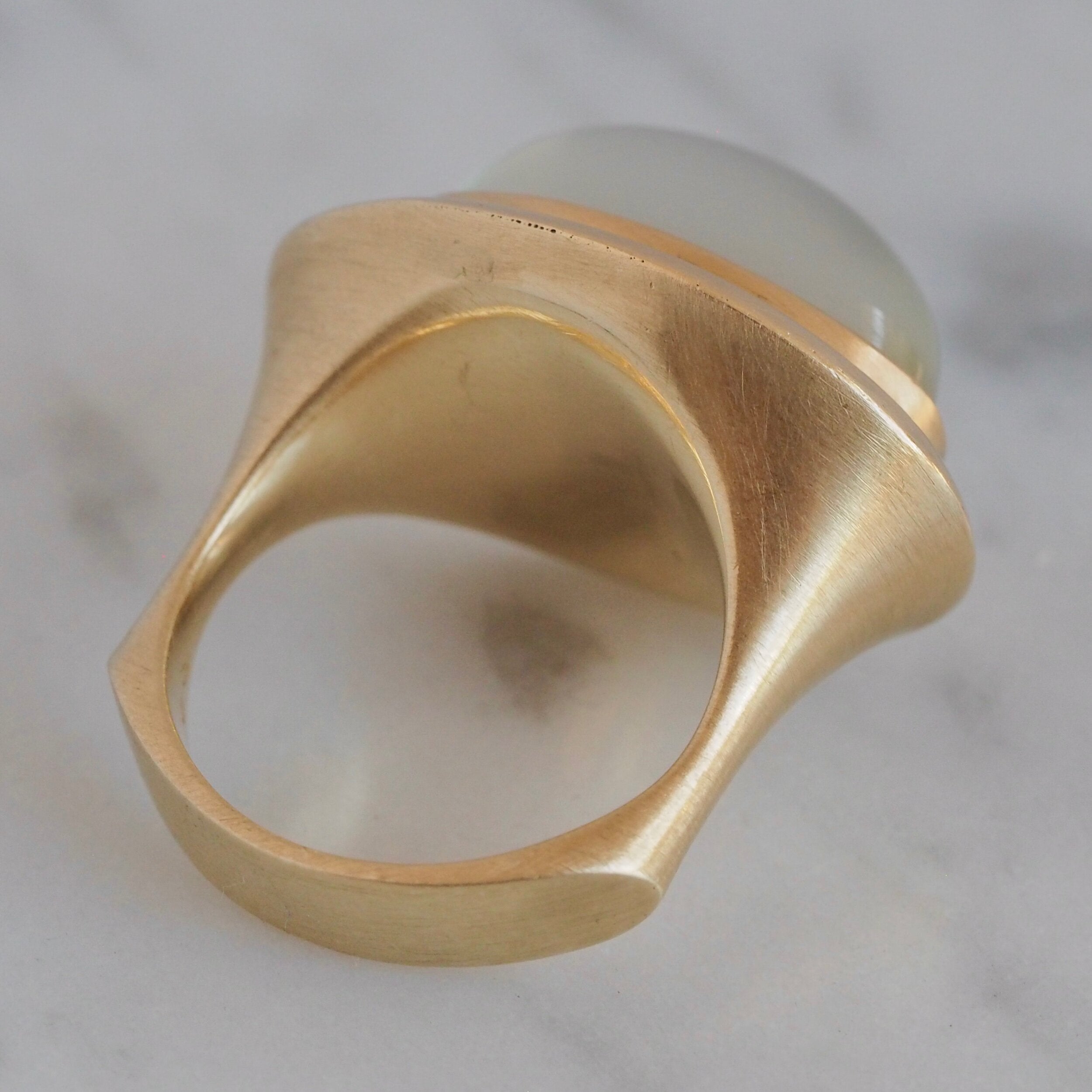Vintage 14k Gold Moonstone Ring