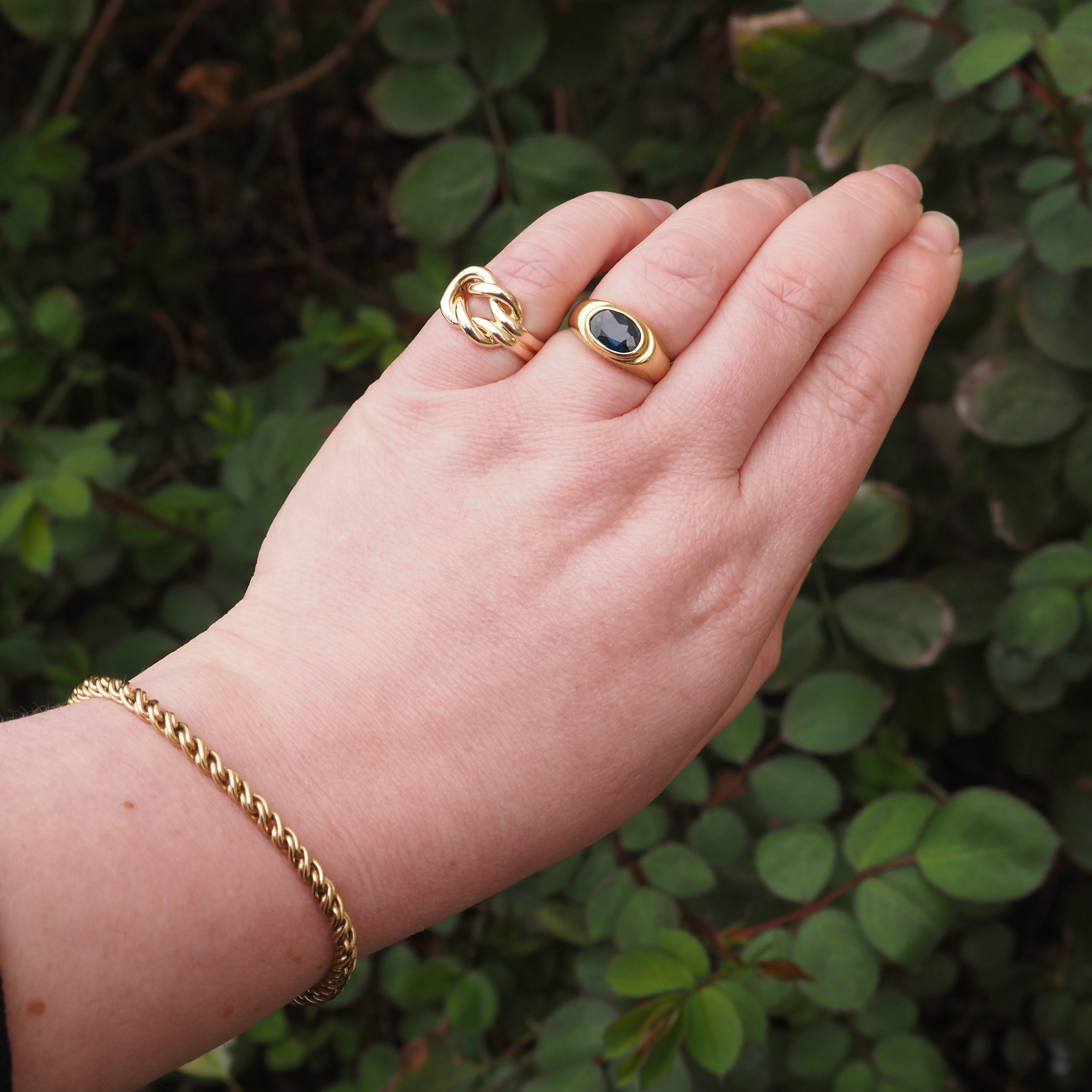 Vintage Hercules Knot 14k Gold Ring