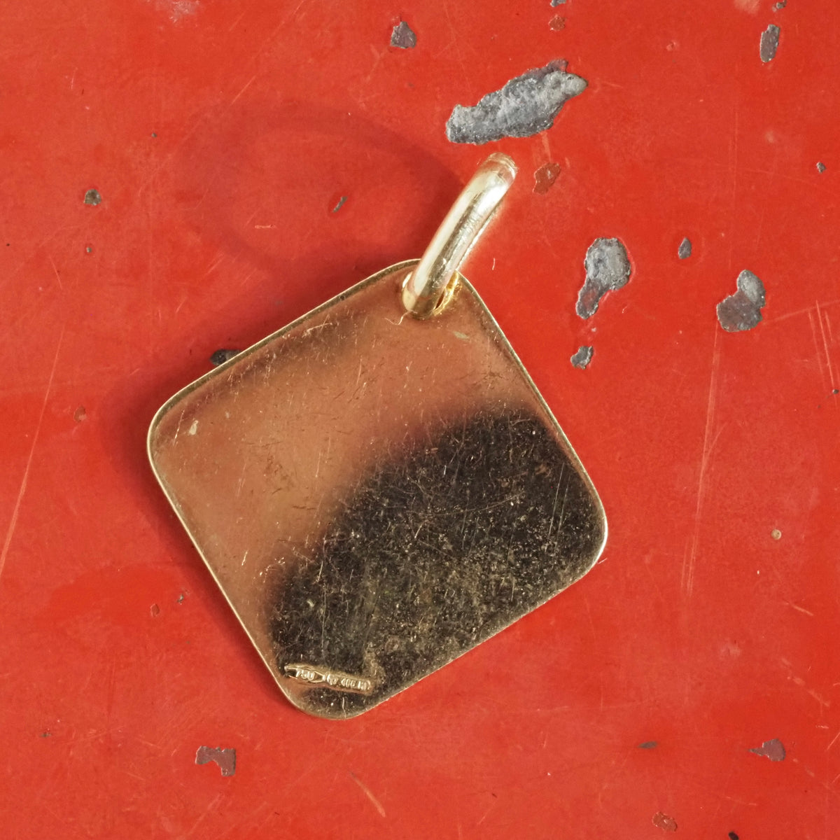Vintage Scorpio 14k Gold Pendant