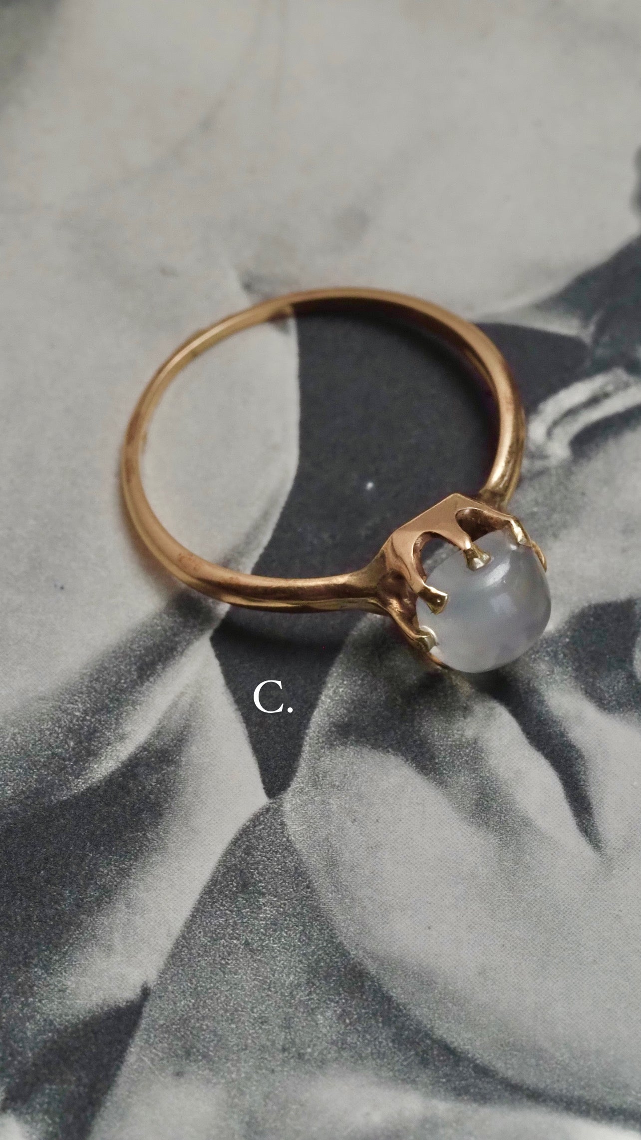 Antique Victorian Moonstone Rings