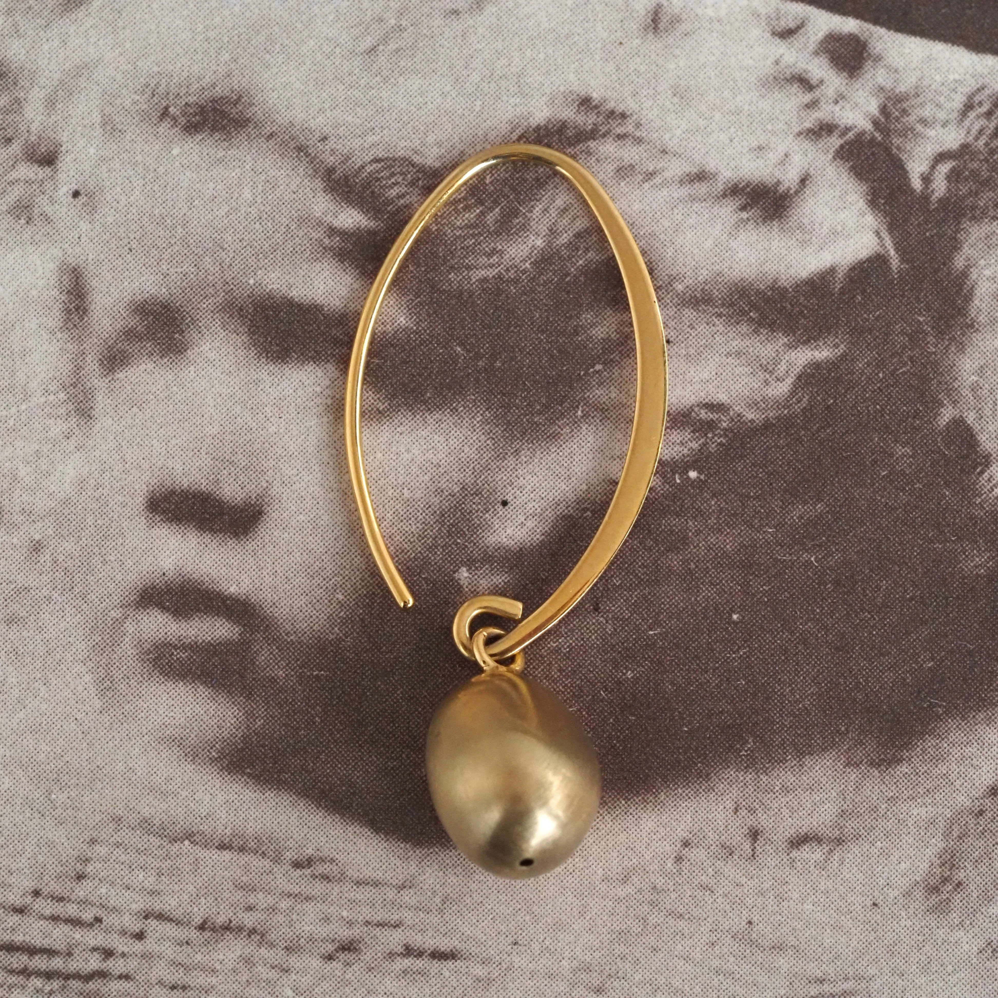 Vintage 14k Gold Drop Earrings