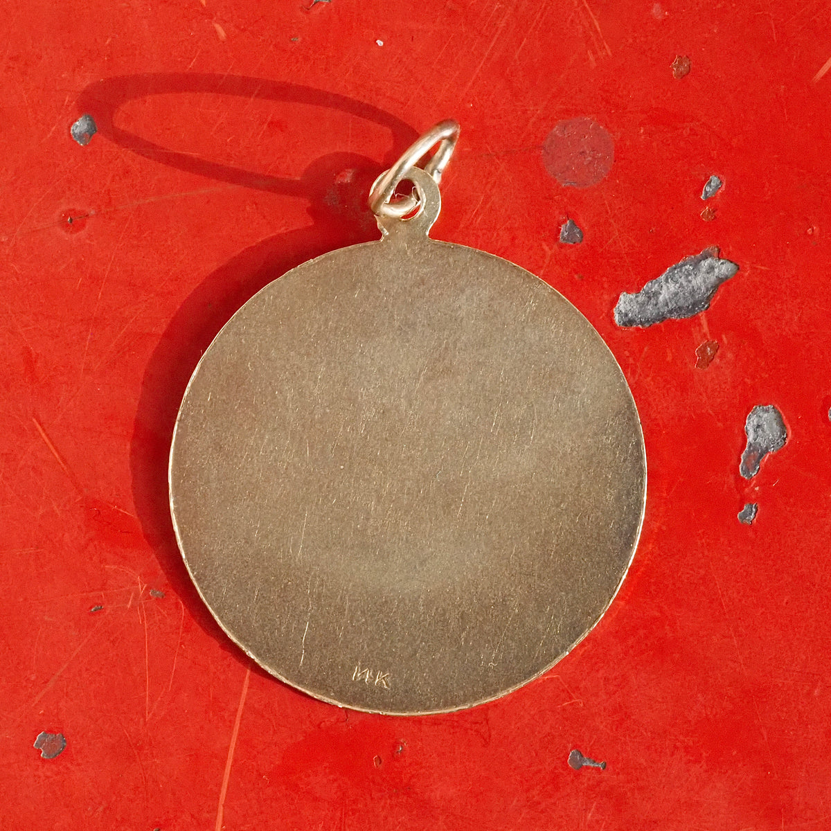 Vintage Scorpio 14k Gold Pendant