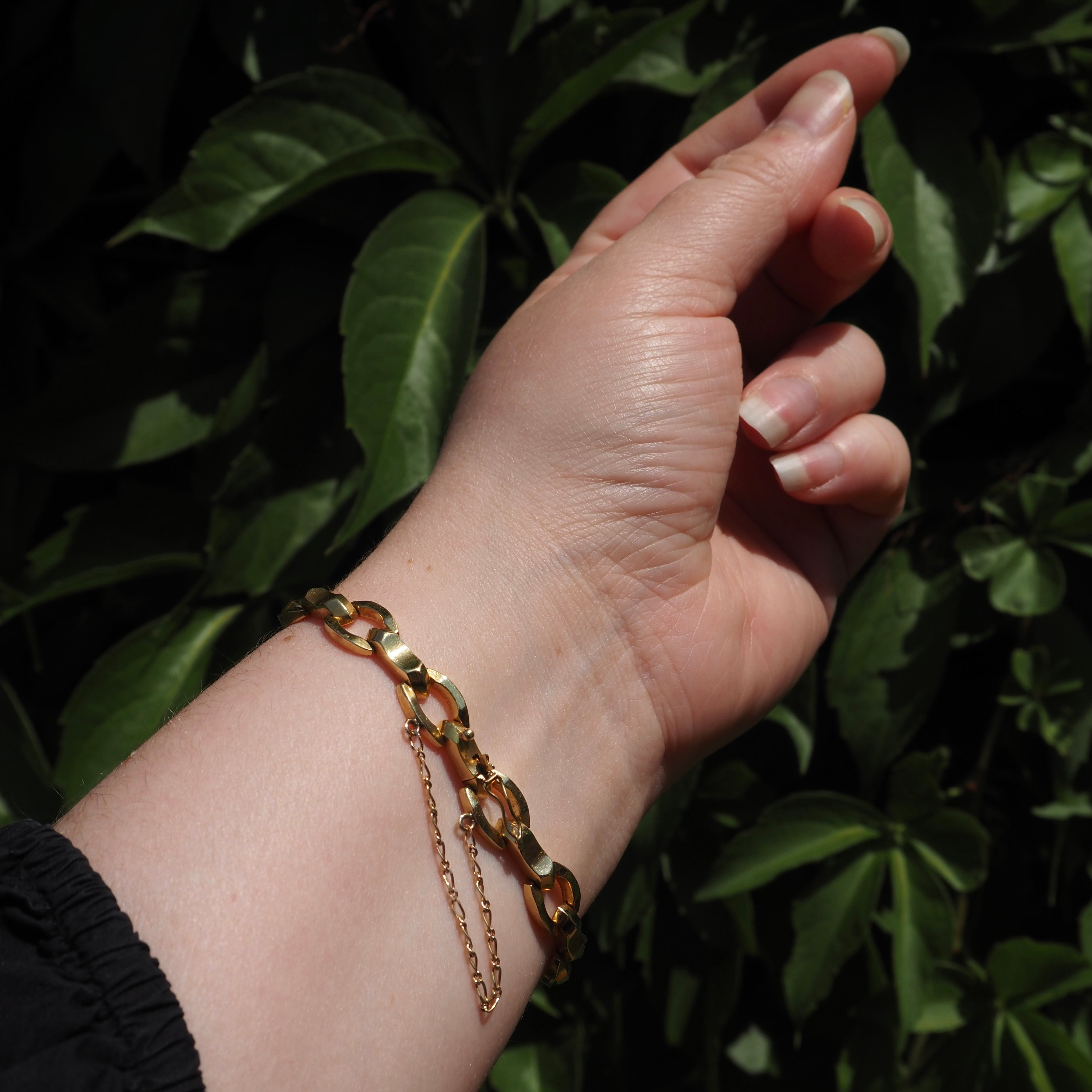 Vintage Italian 18k Gold Bracelet