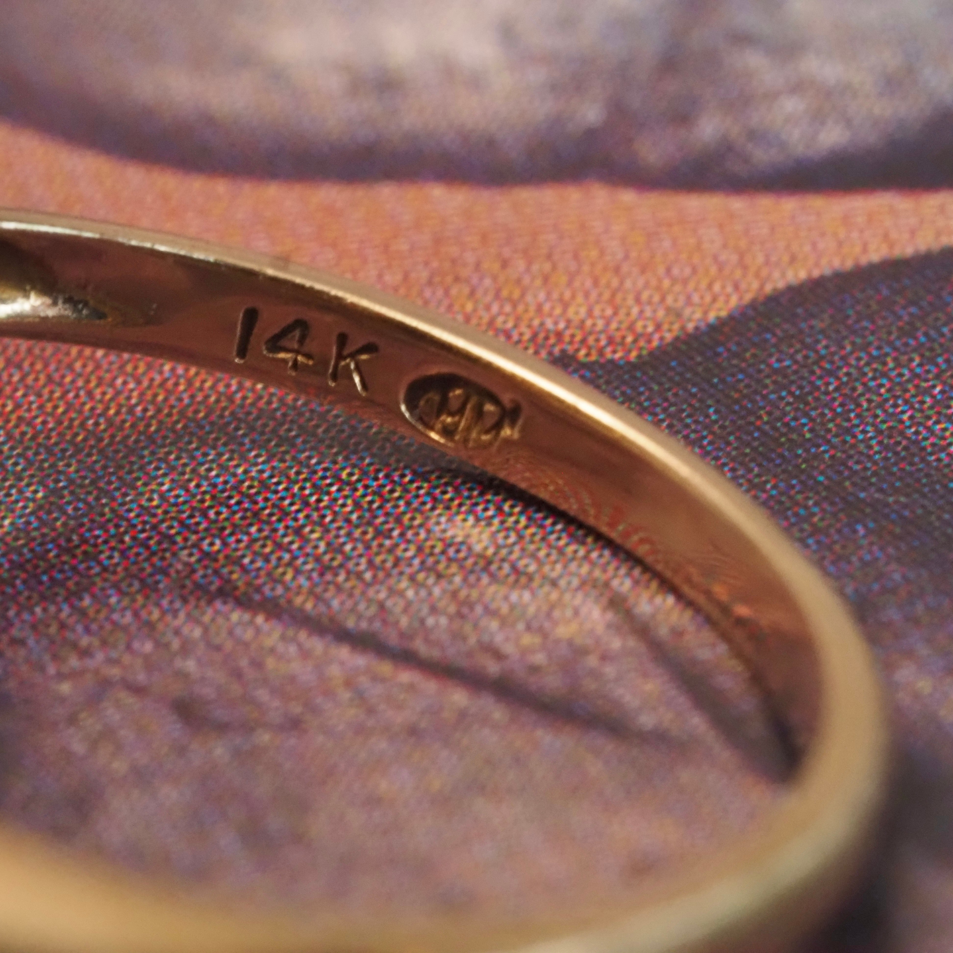 Vintage Lapis 14k Gold Ring