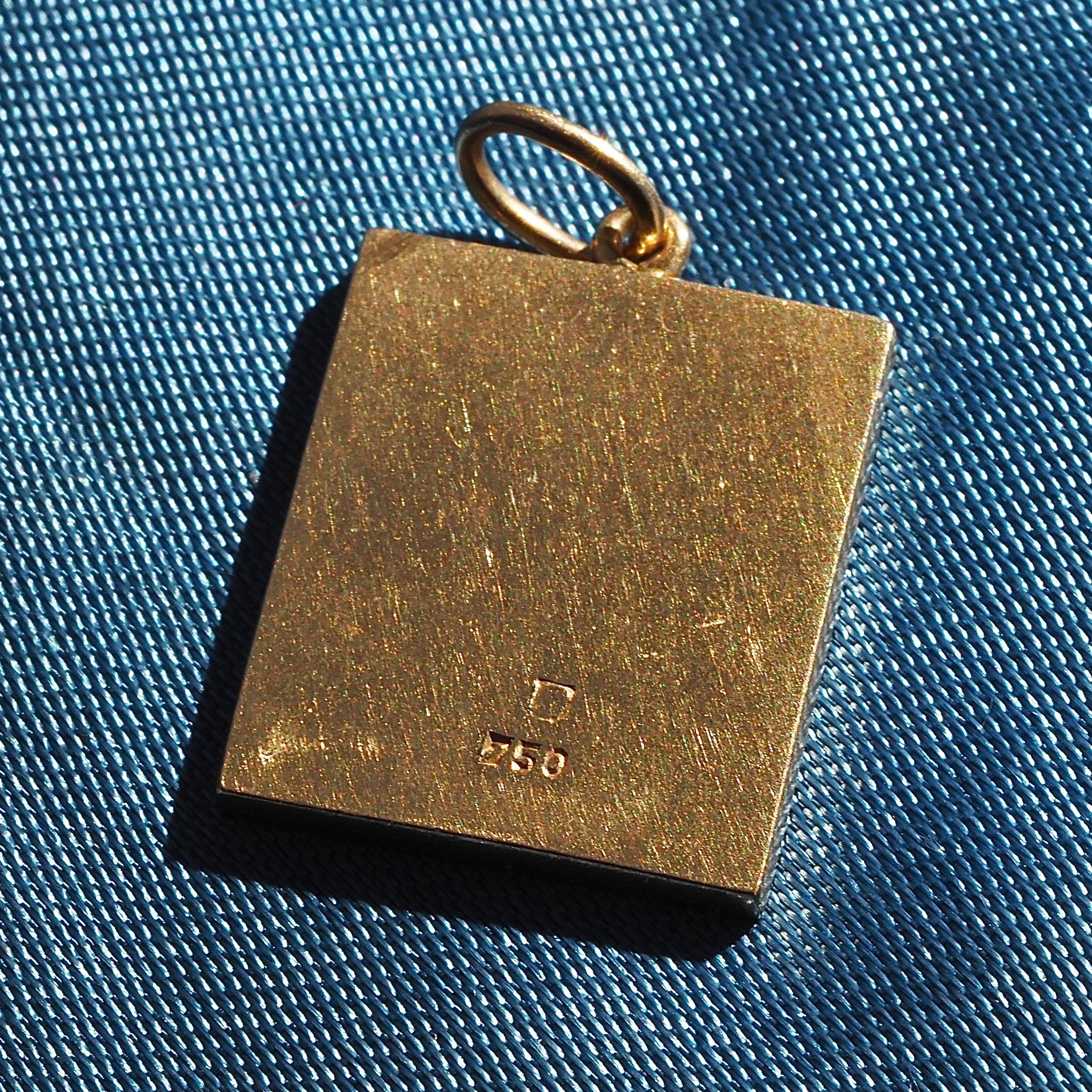 Vintage 18k Gold Sagittarius Archer Pendant