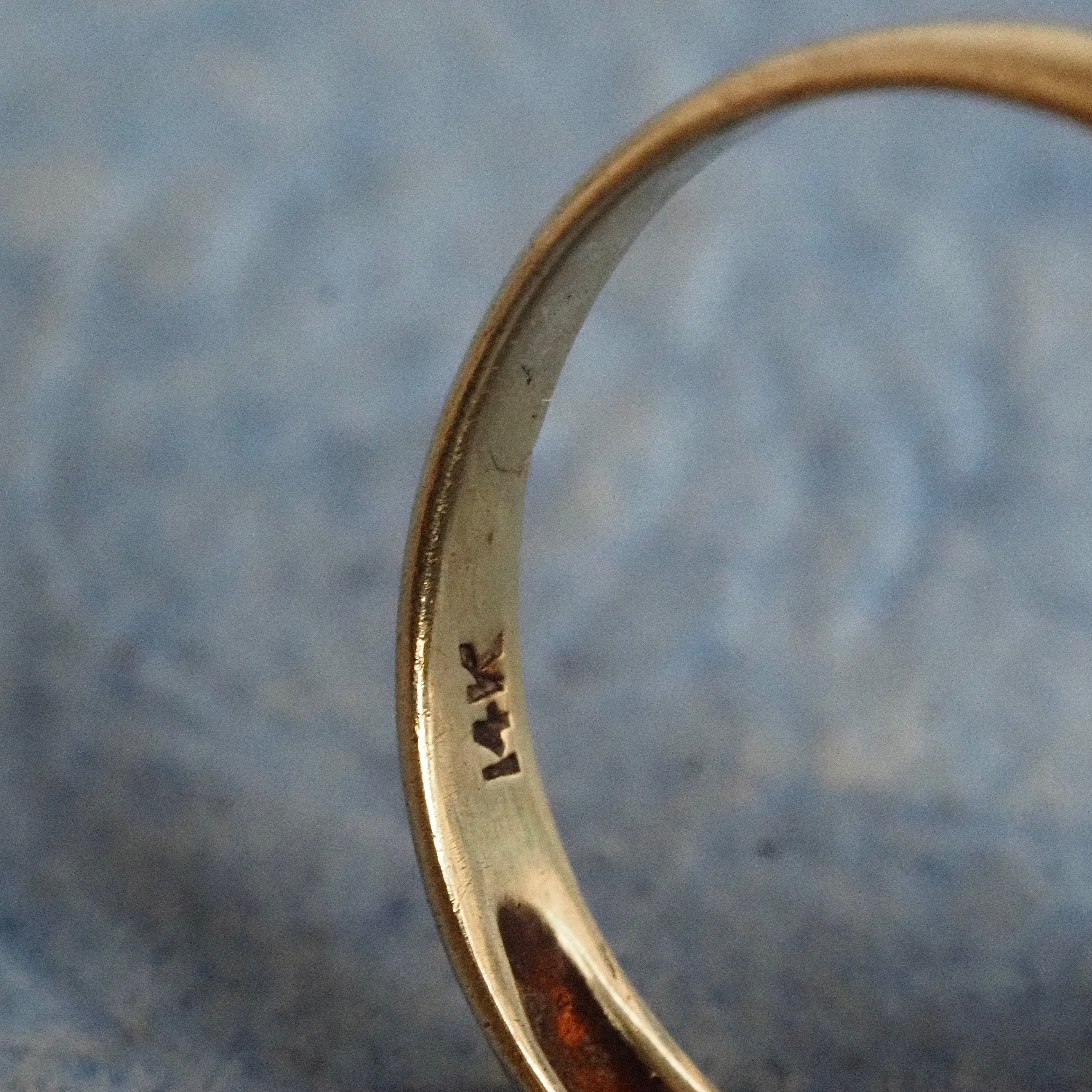 Art Deco Onyx Diamond 14k White Gold Ring