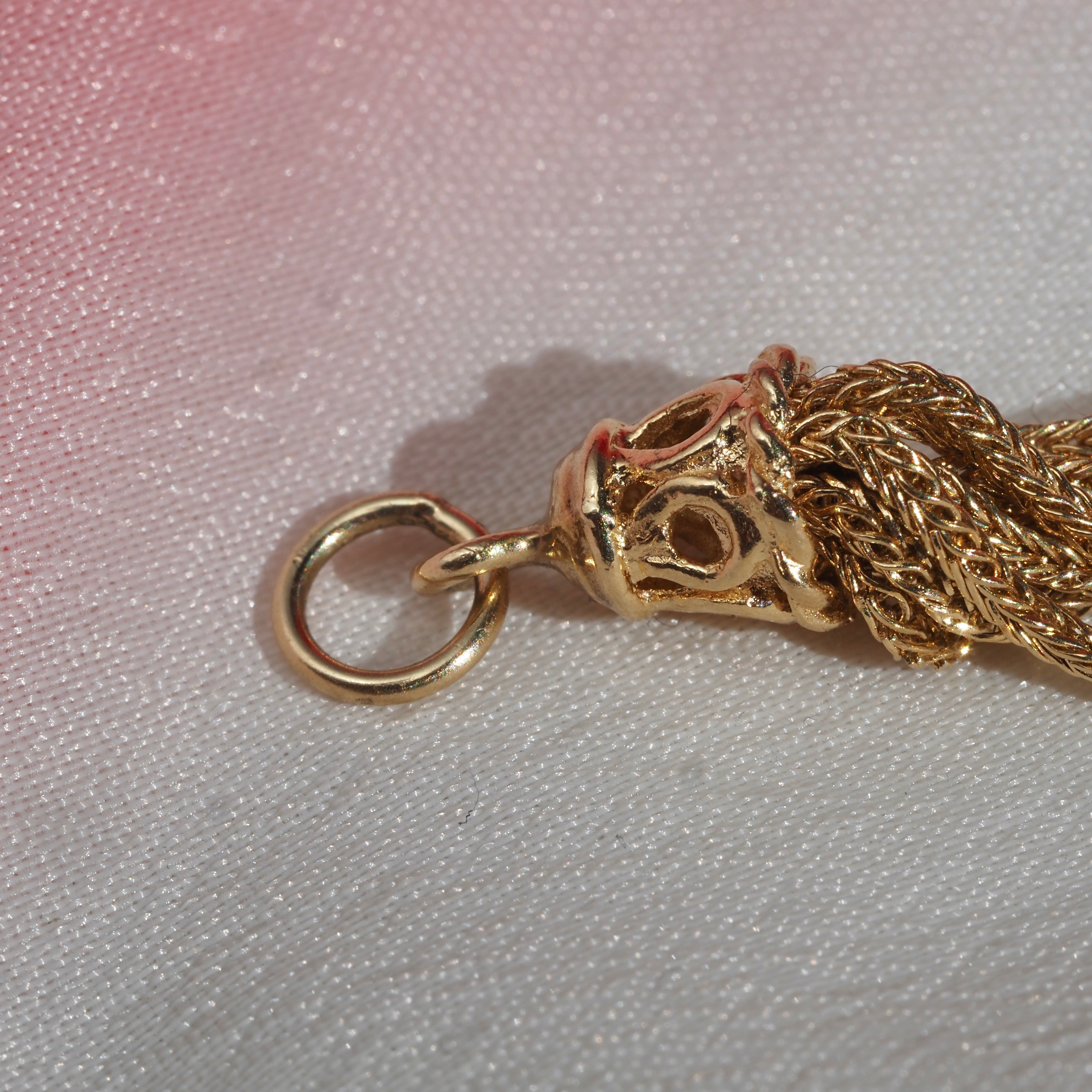 Vintage 14k Gold Tassel Pendant