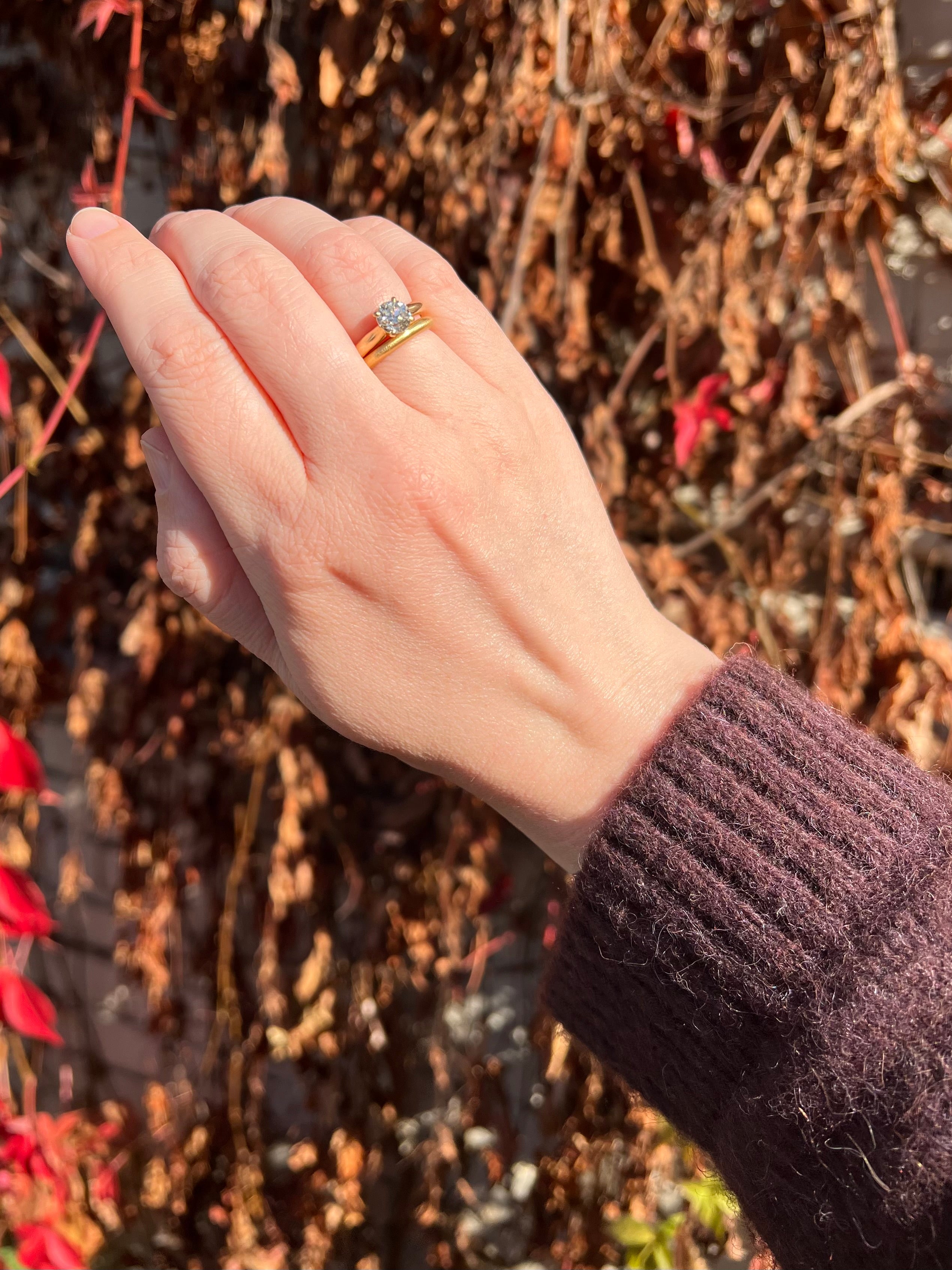 Antique 22k Gold Band by Peacock