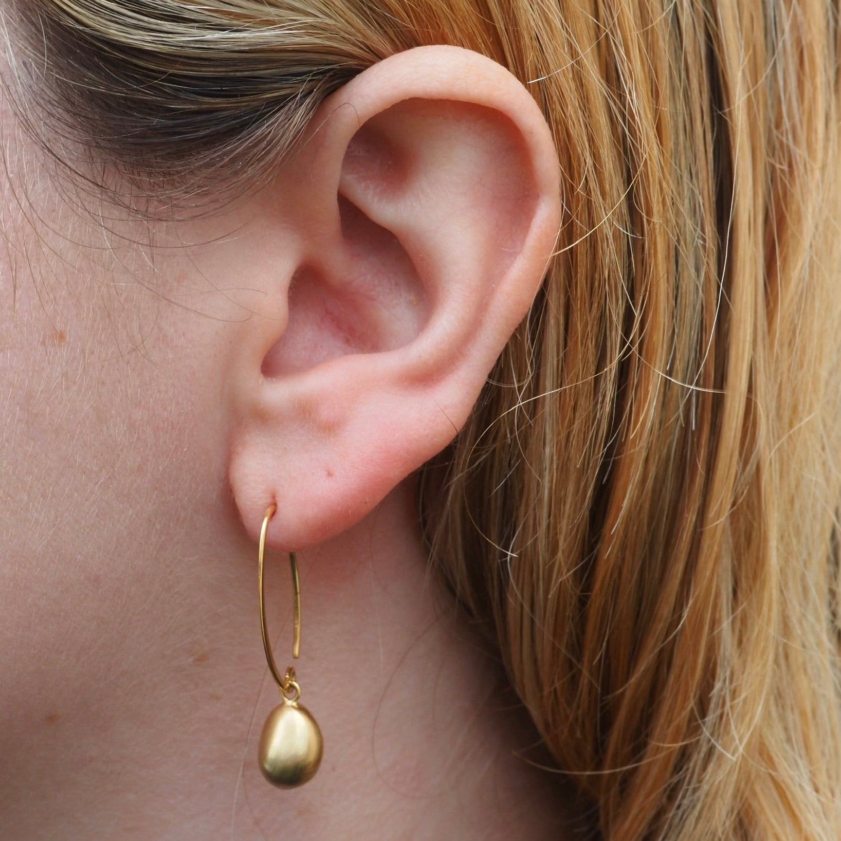 Vintage 14k Gold Drop Earrings
