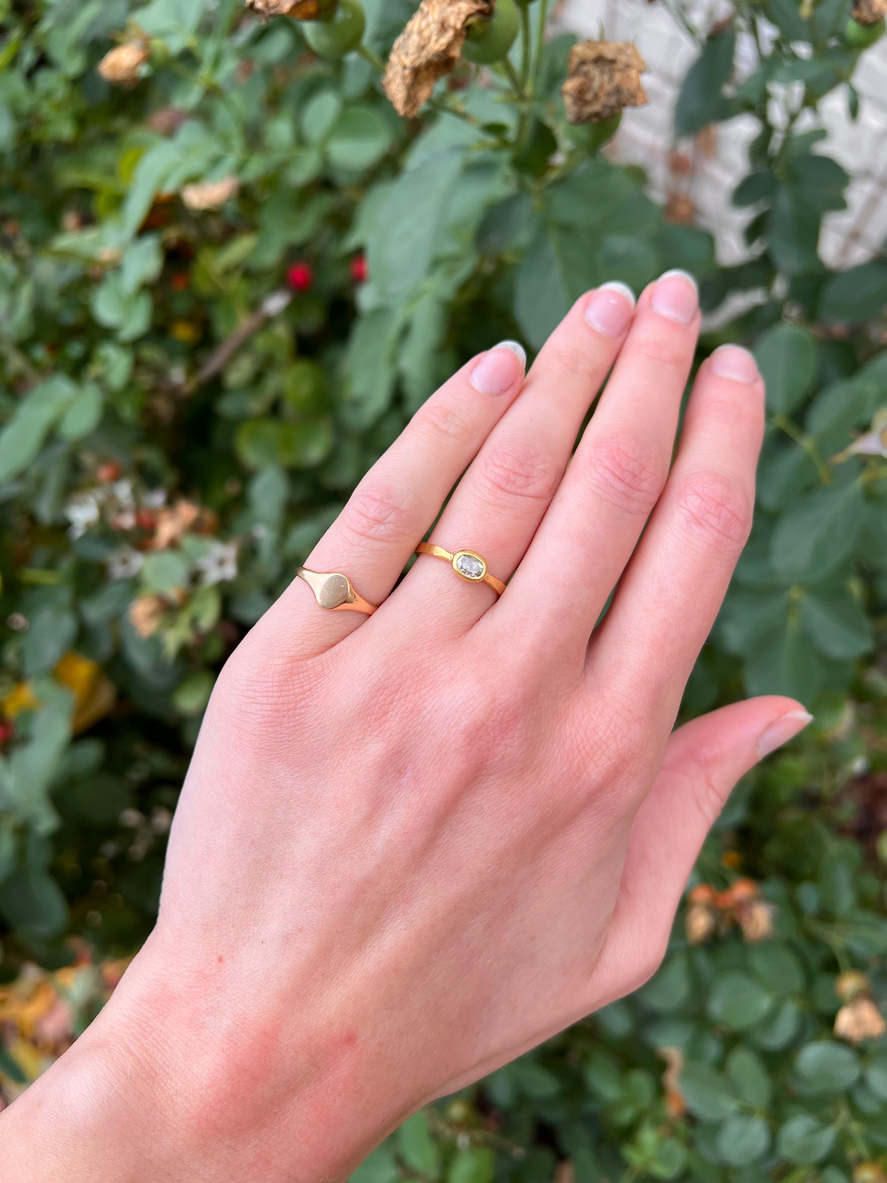 Vintage 14k Gold Signet Ring