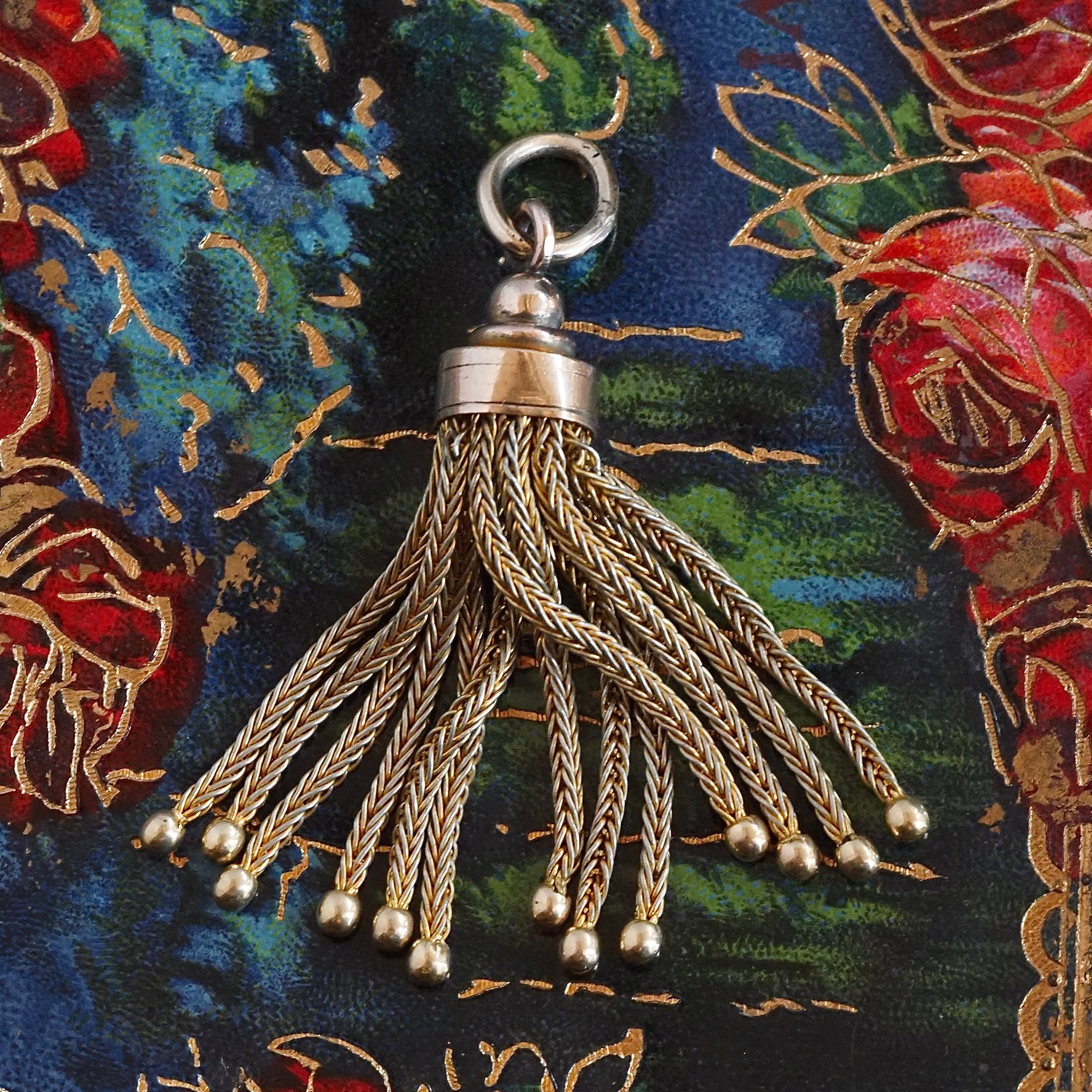 Antique Victorian 14k Gold Tassel Pendant