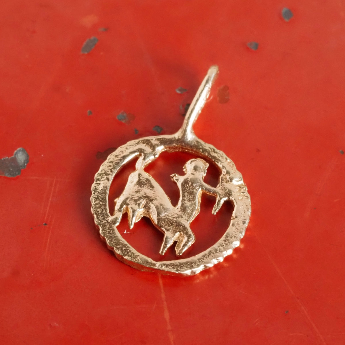 Vintage 14k Gold Sagittarius Charm