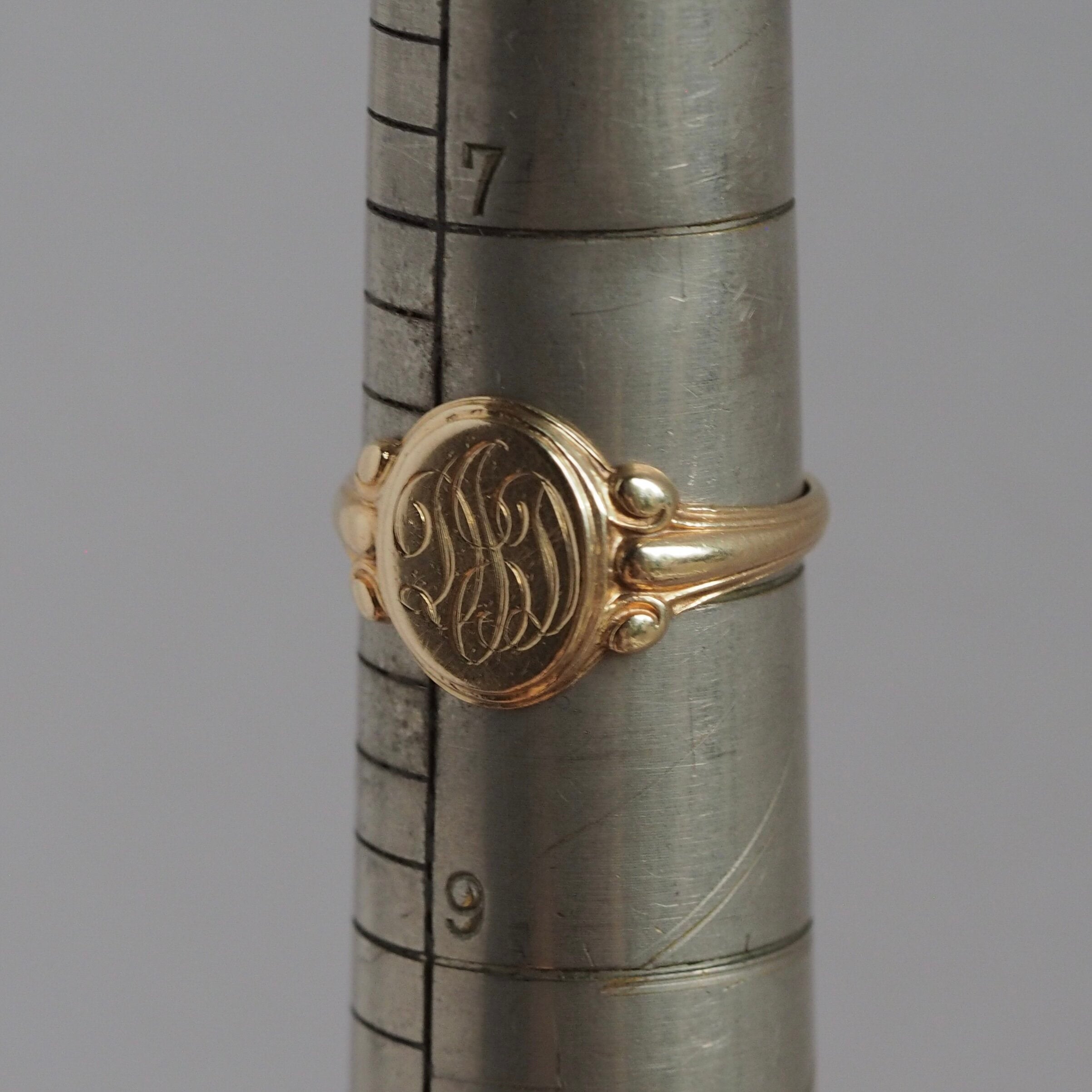 Antique 10k Signet Ring
