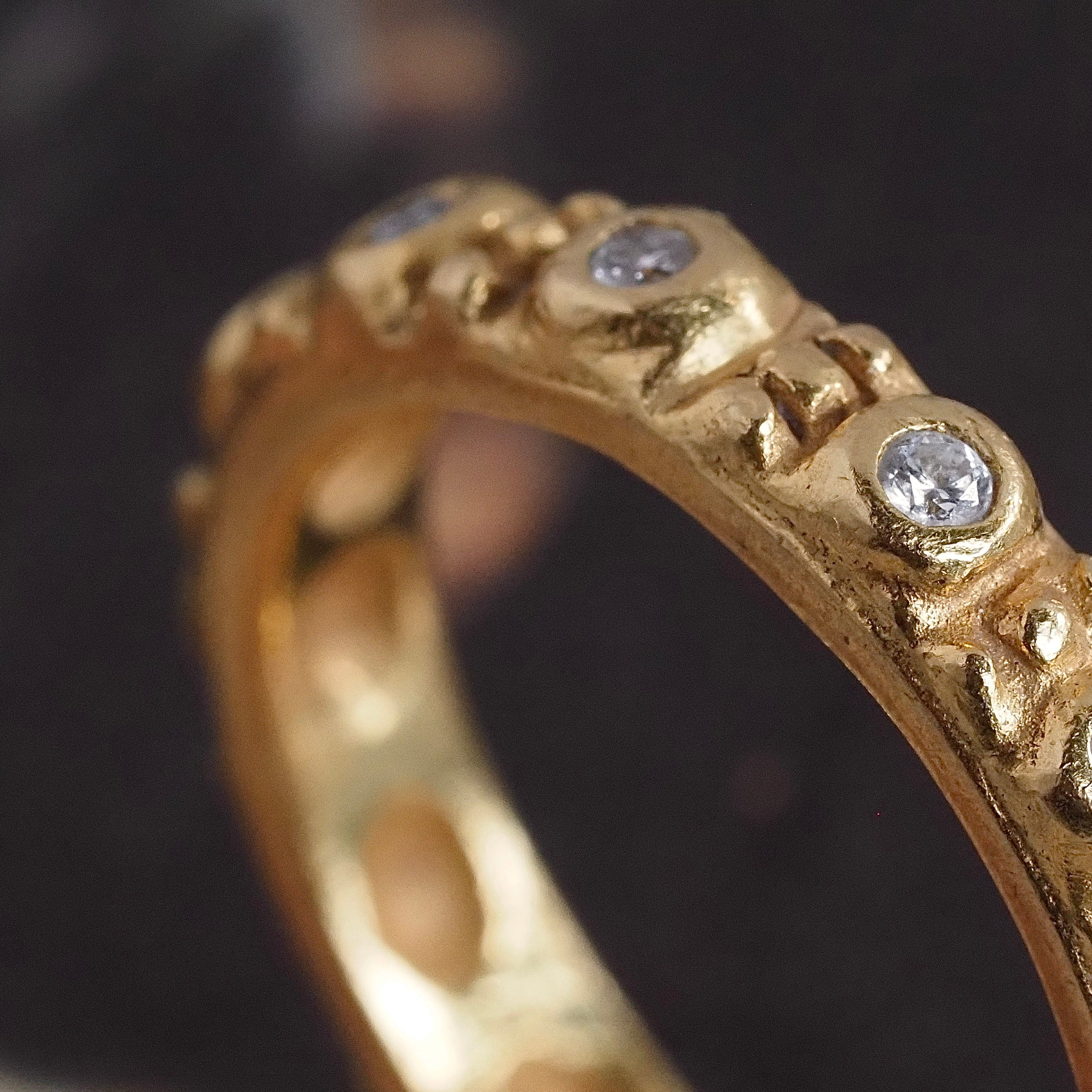 22k Gold Diamond Eternity Band