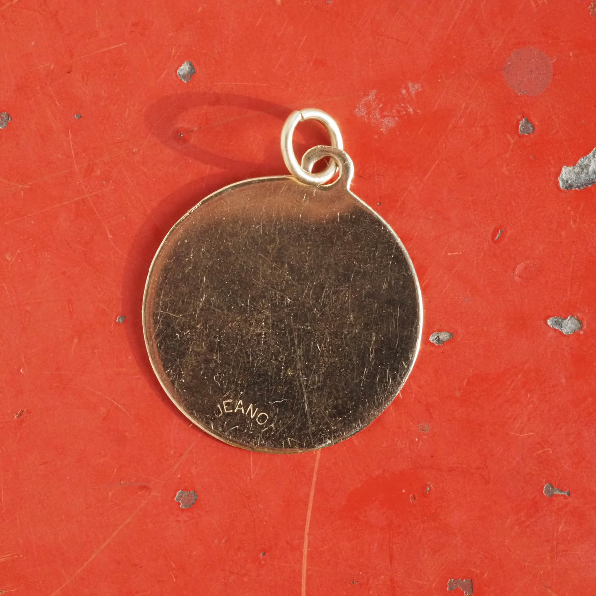 Vintage Gemini 14k Gold Zodiac Pendant