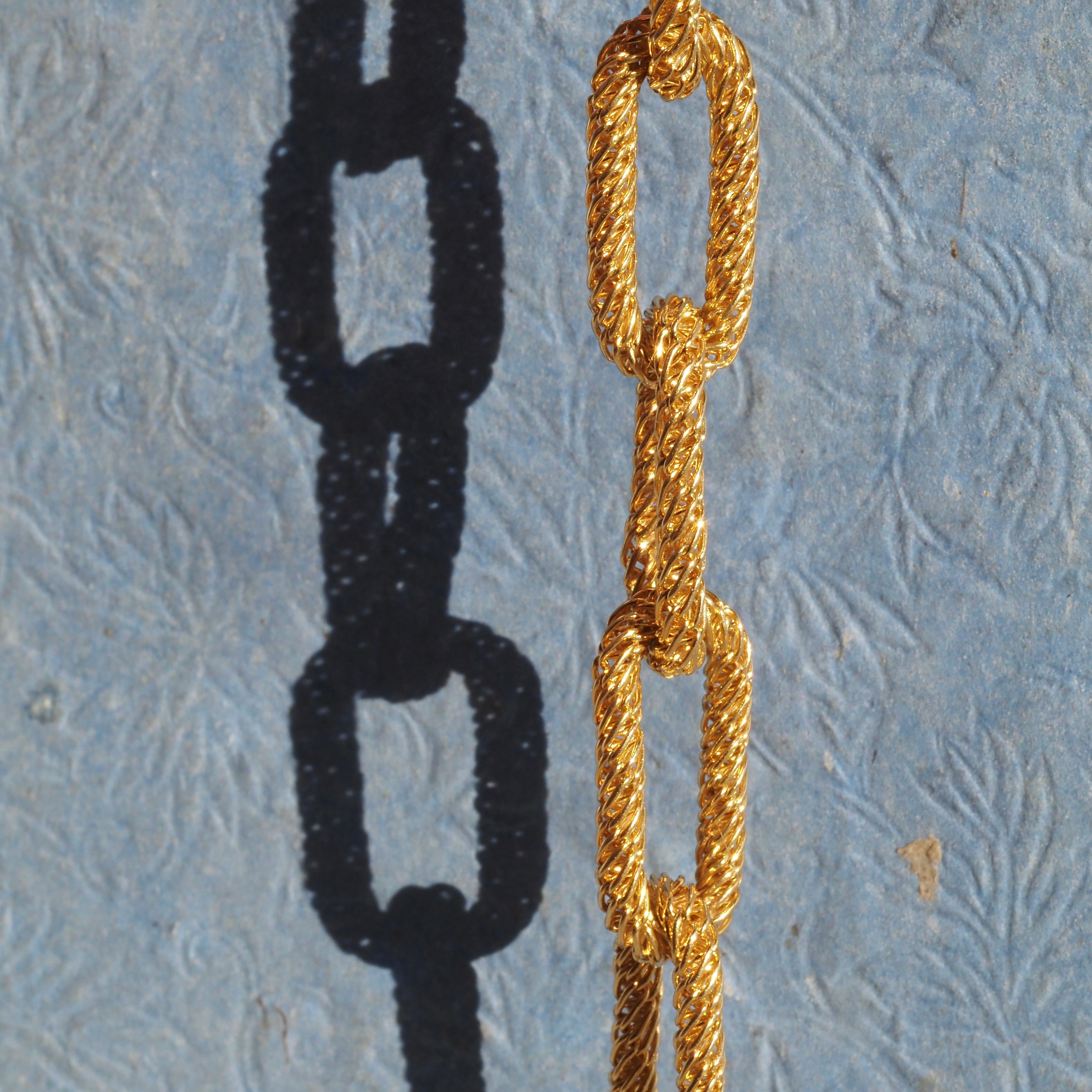 Vintage Tiffany & Co. 18k Gold Woven Link Bracelet