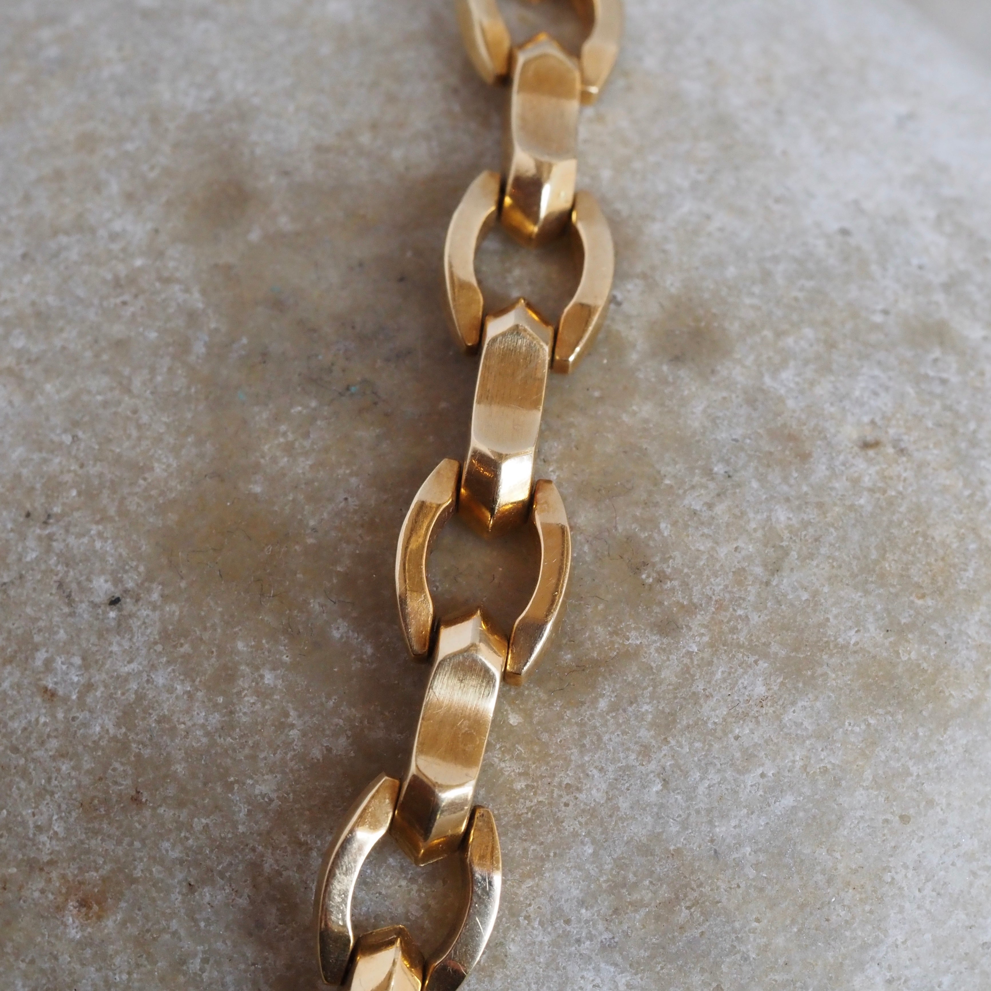 Vintage Italian 18k Gold Bracelet